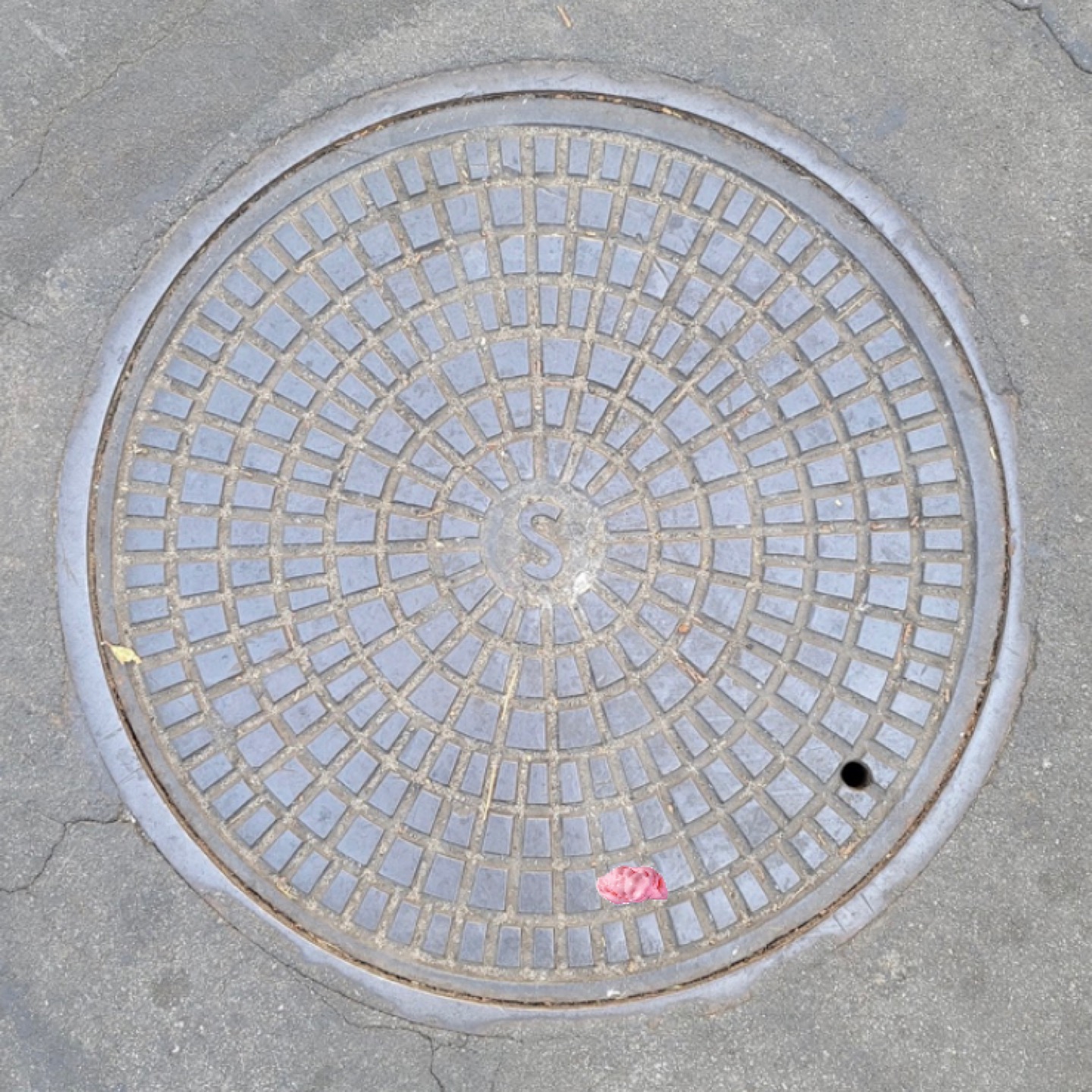 $1,000,000 Manhole Cover (With Gum)