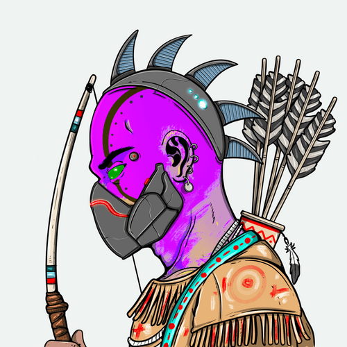Mohawk Warrior #609
