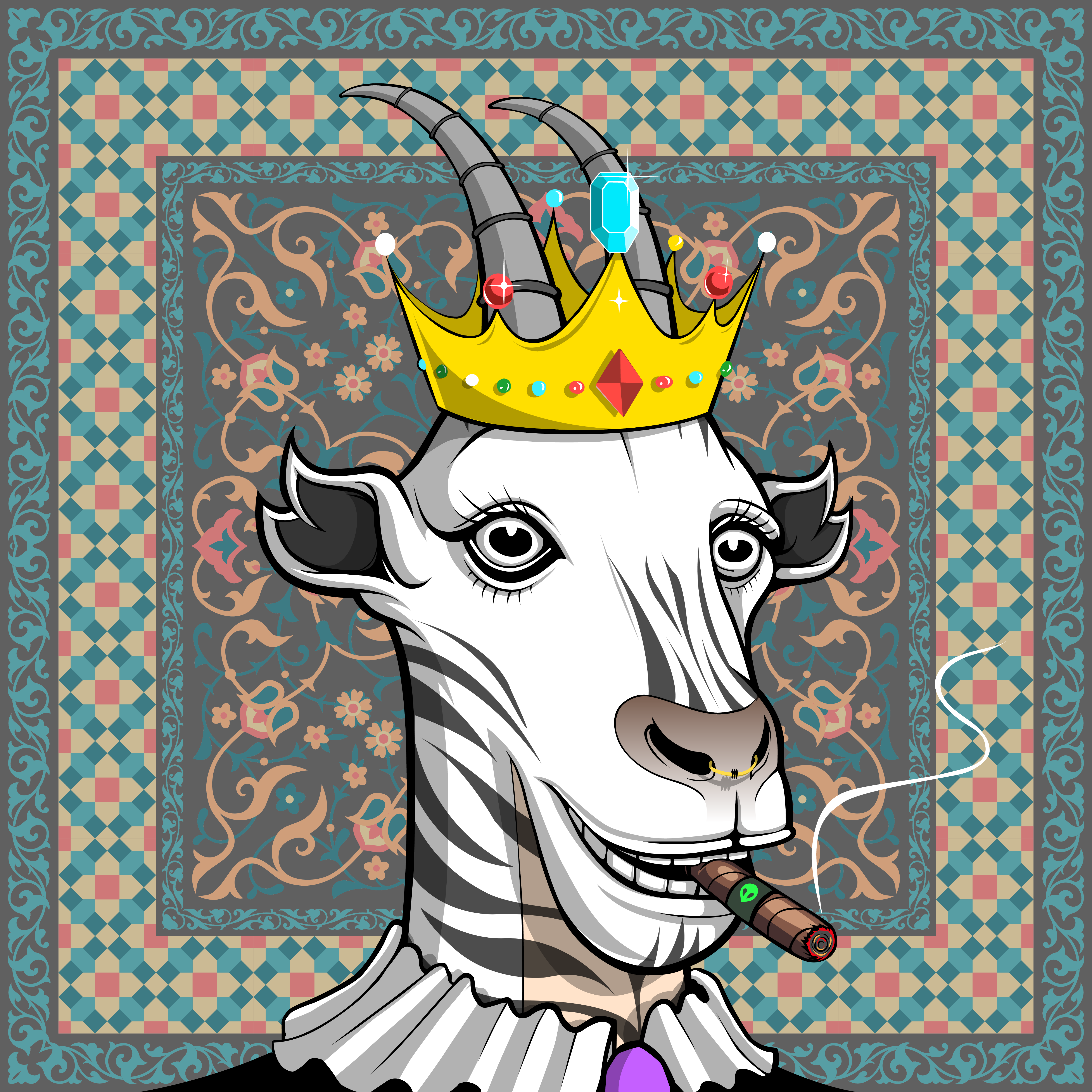 Persian Mountain Goat #306