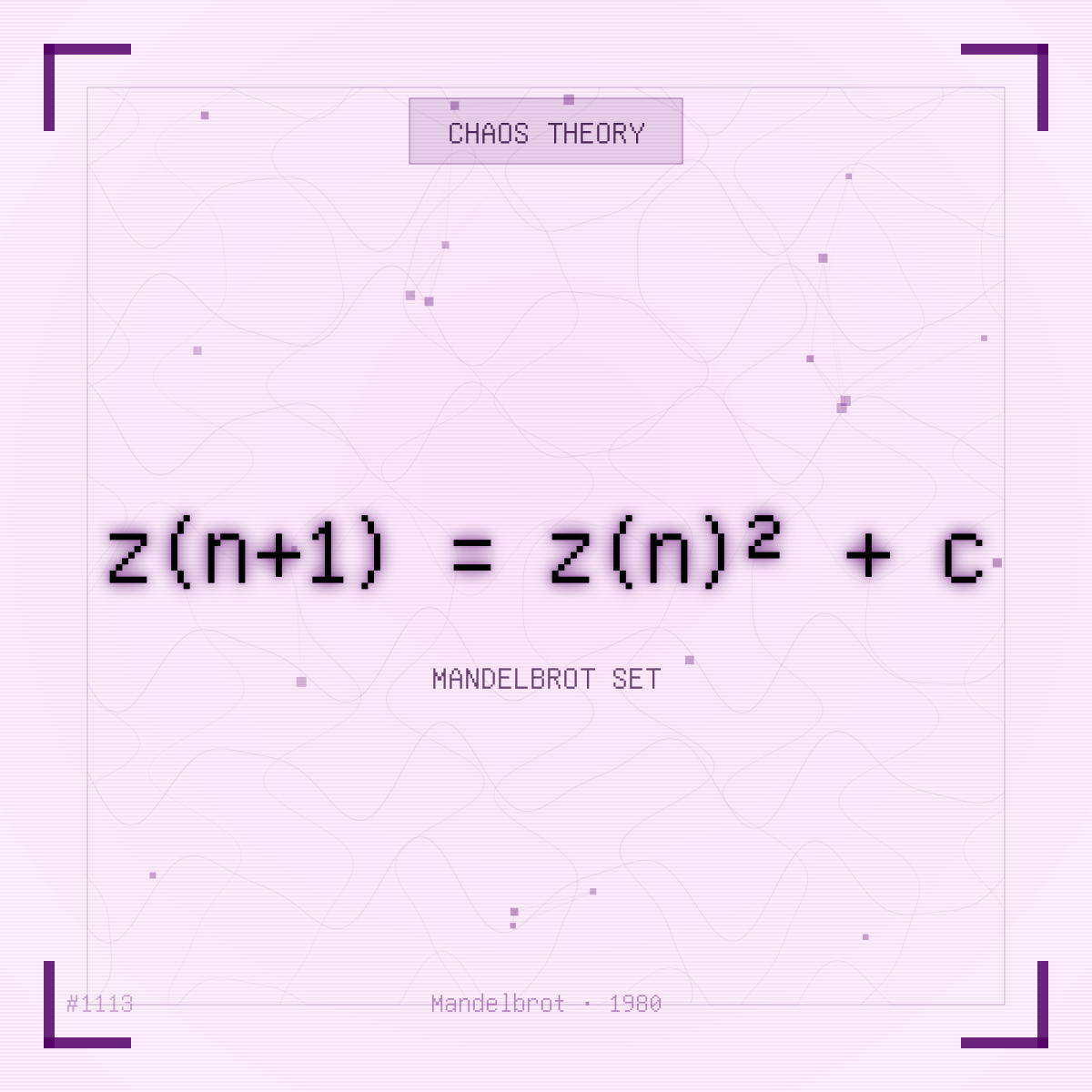 Theorem #1113 - Mandelbrot Set