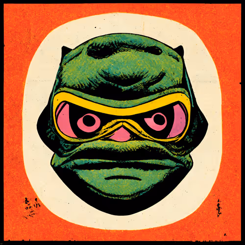 Silly Frog NFT that you'll never get 020