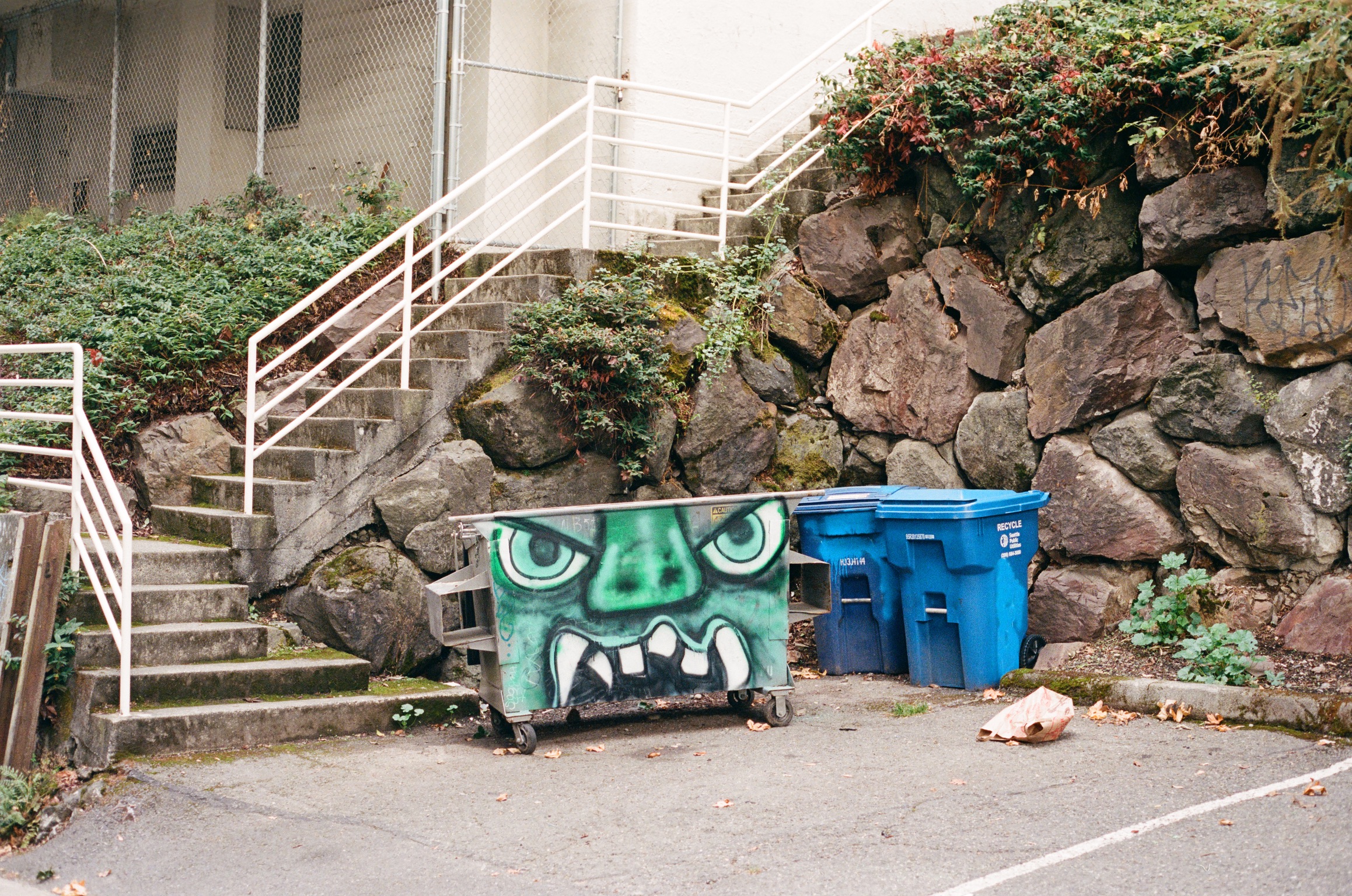 the trash man