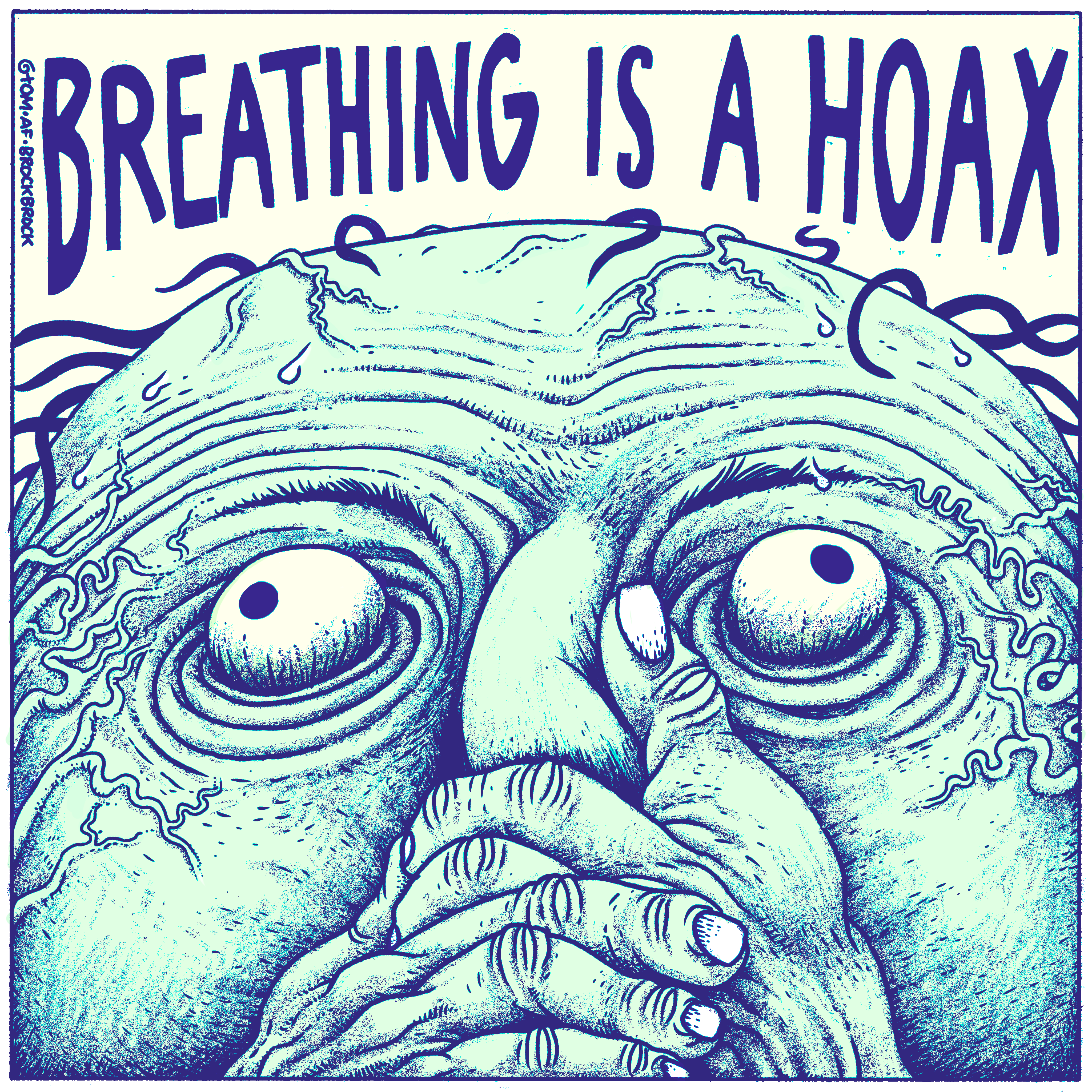 Breathing is a hoax