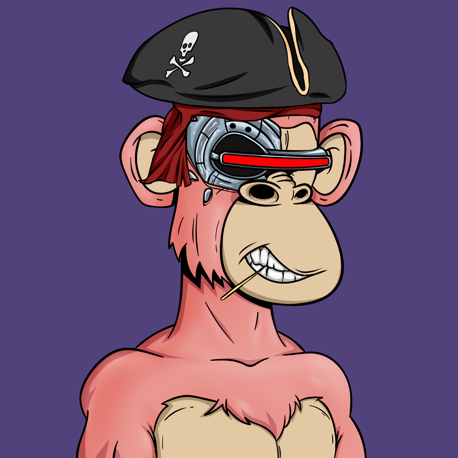 Cyborg Ape Dynasty #3253