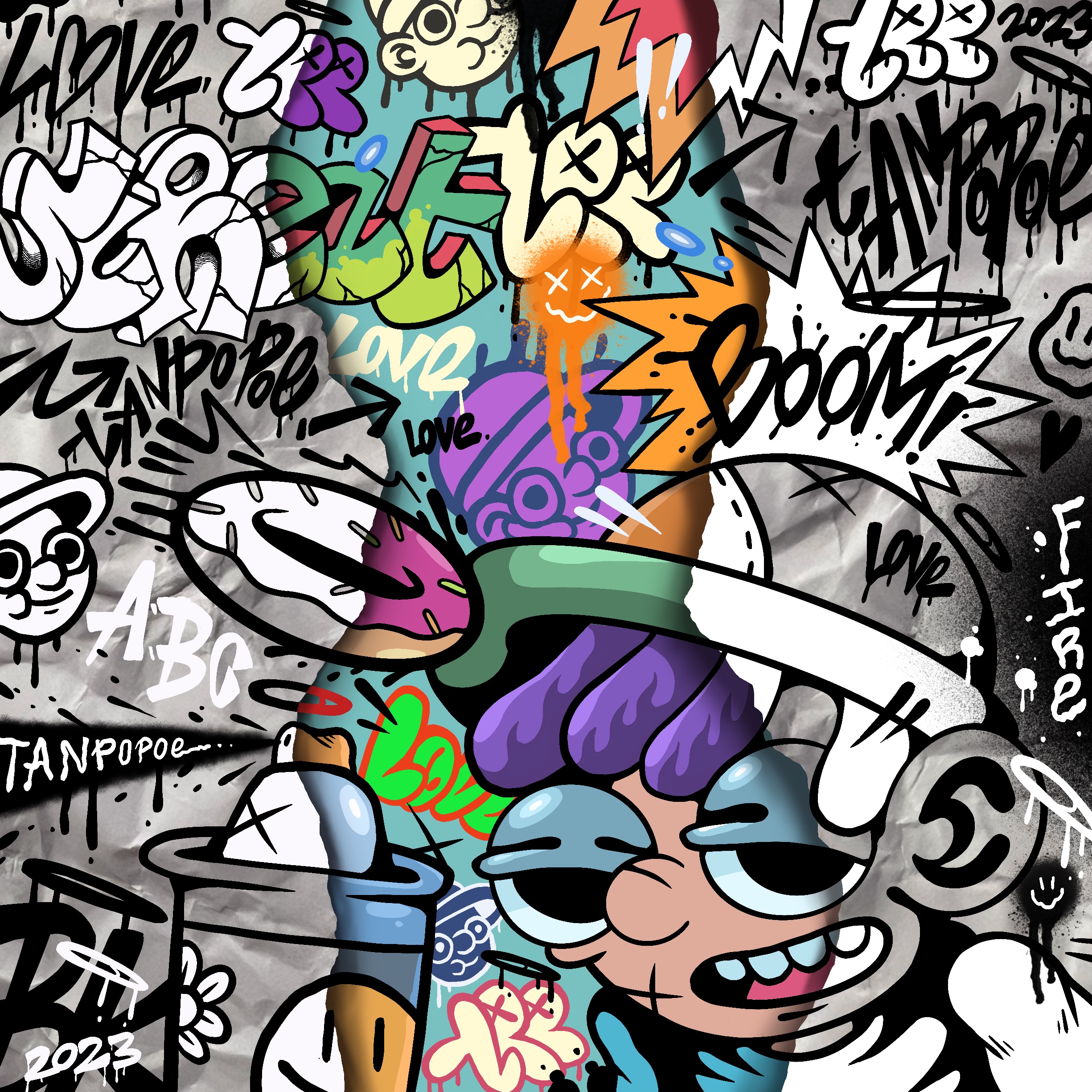 Break the fear and let's do some graffiti!!! #2/13