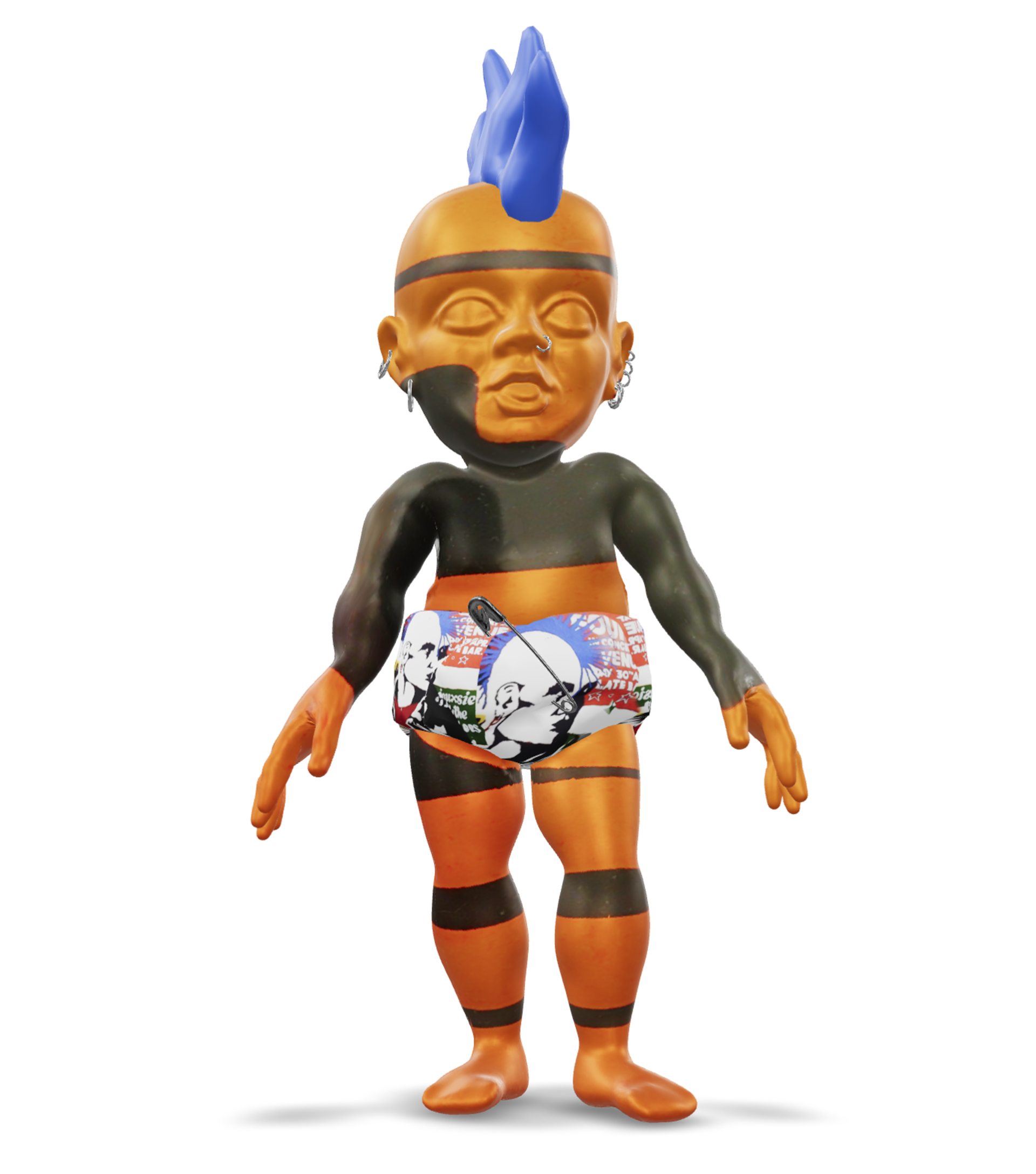 Orange Angie Punk