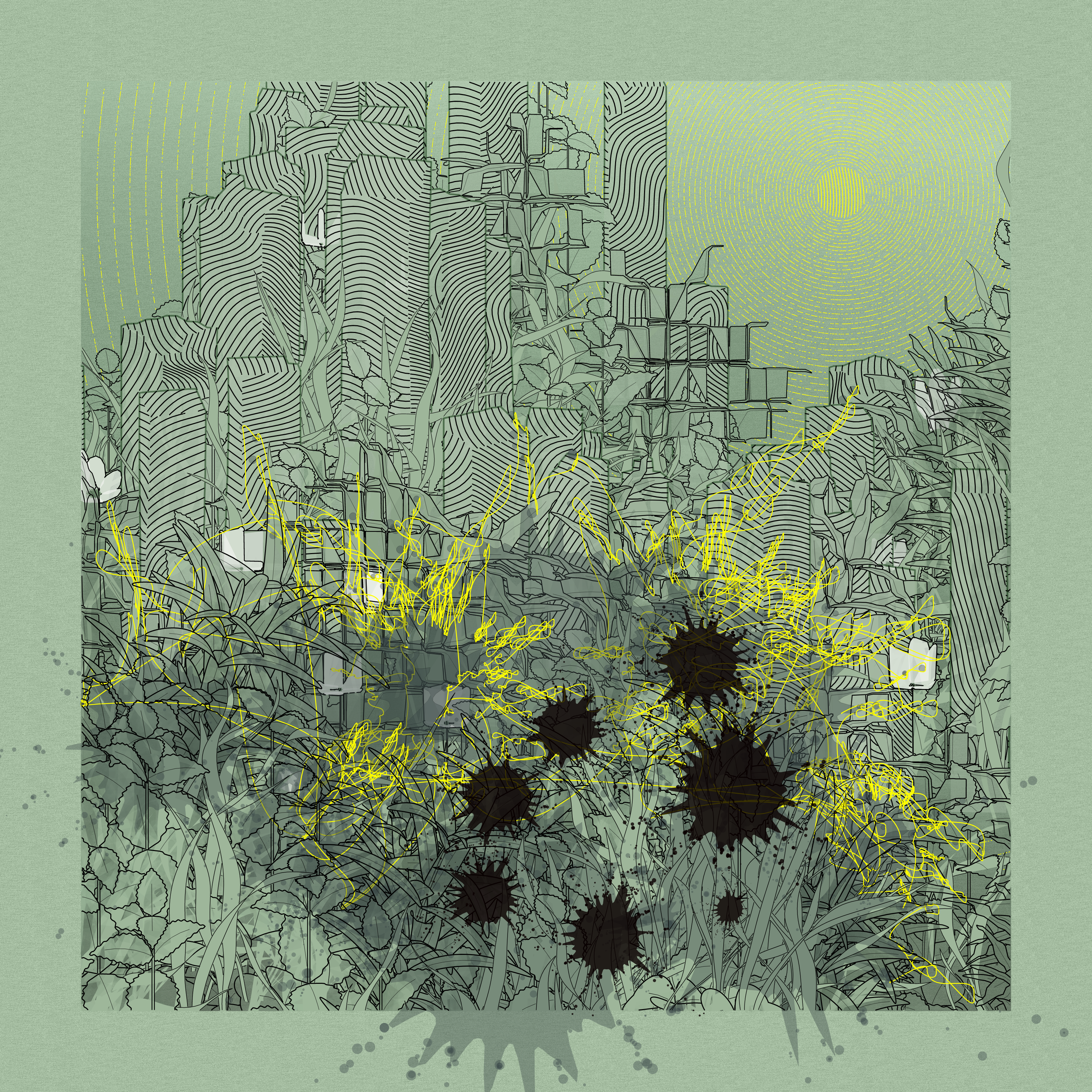 Landscape with Carbon Capture #1796