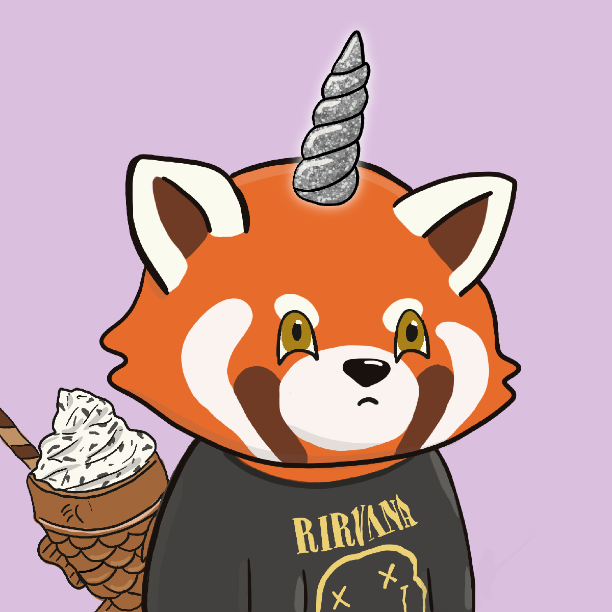 Okay Red Panda #7227