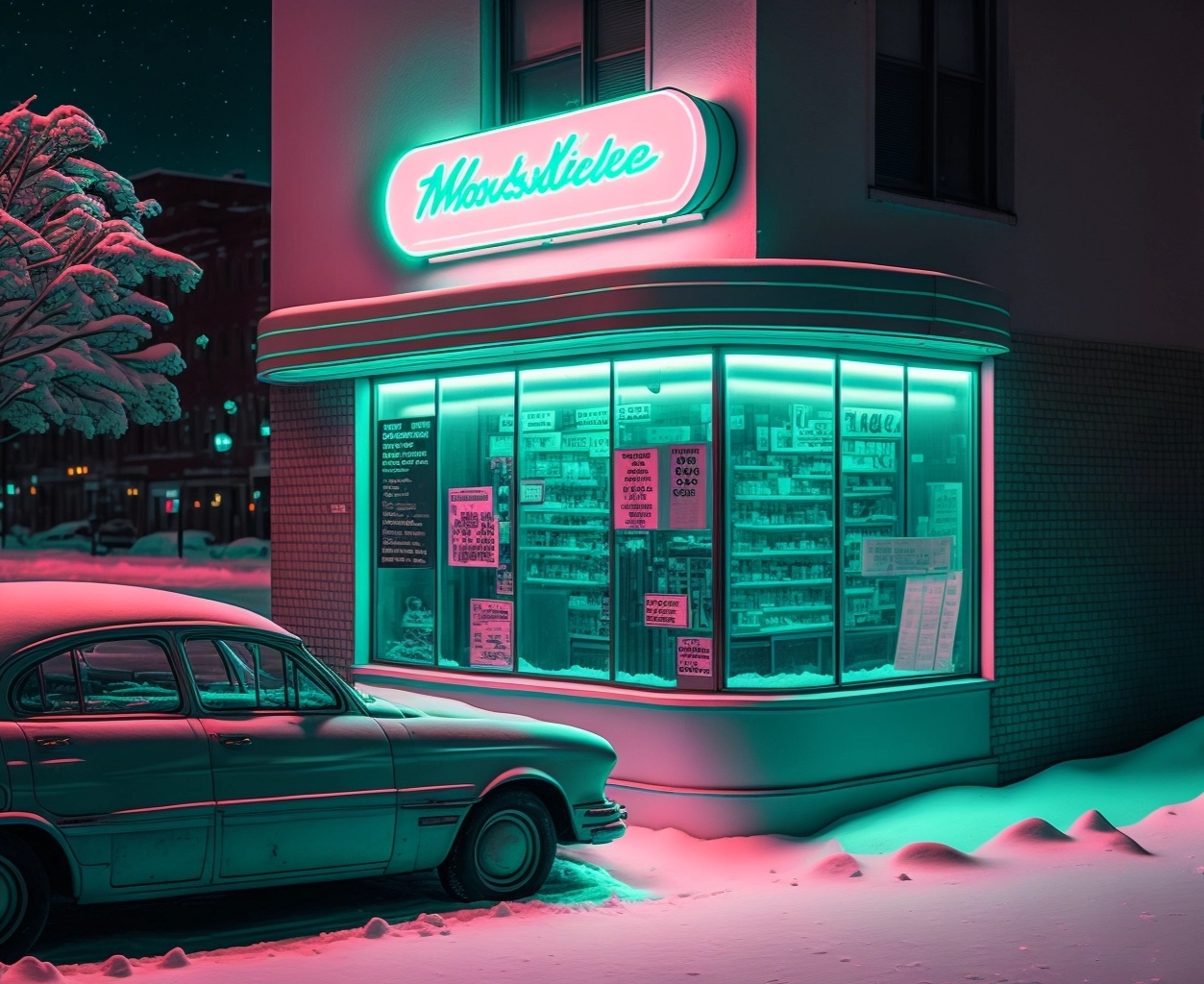 Winter evening