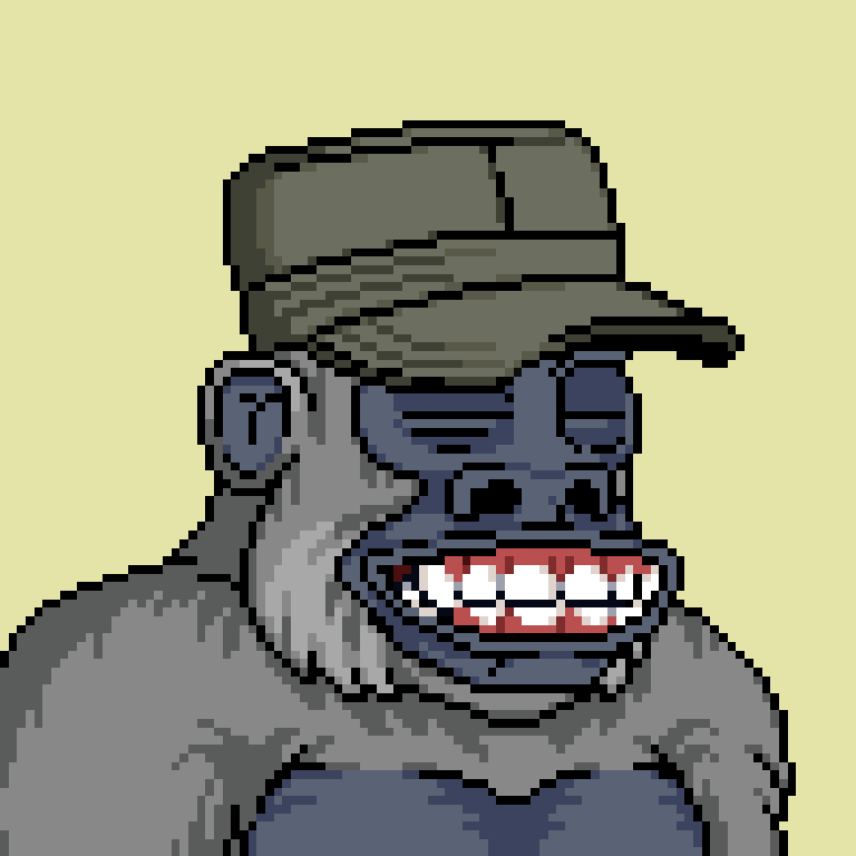 Bored Gorilla Yacht Club #7609