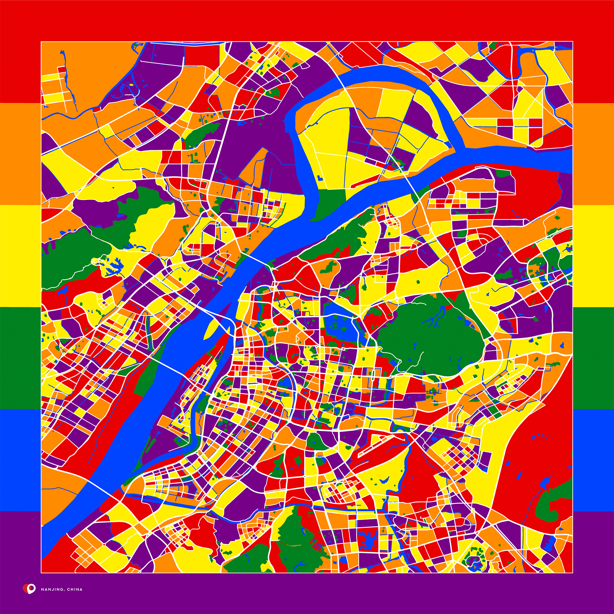 Nanjing, China - Rainbow