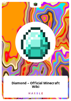 Diamond – Official Minecraft Wiki