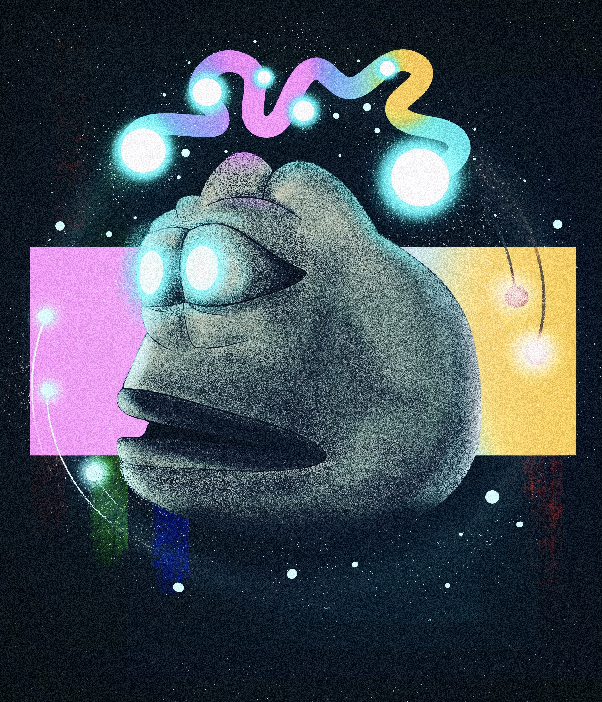 God Of Deep Green Space