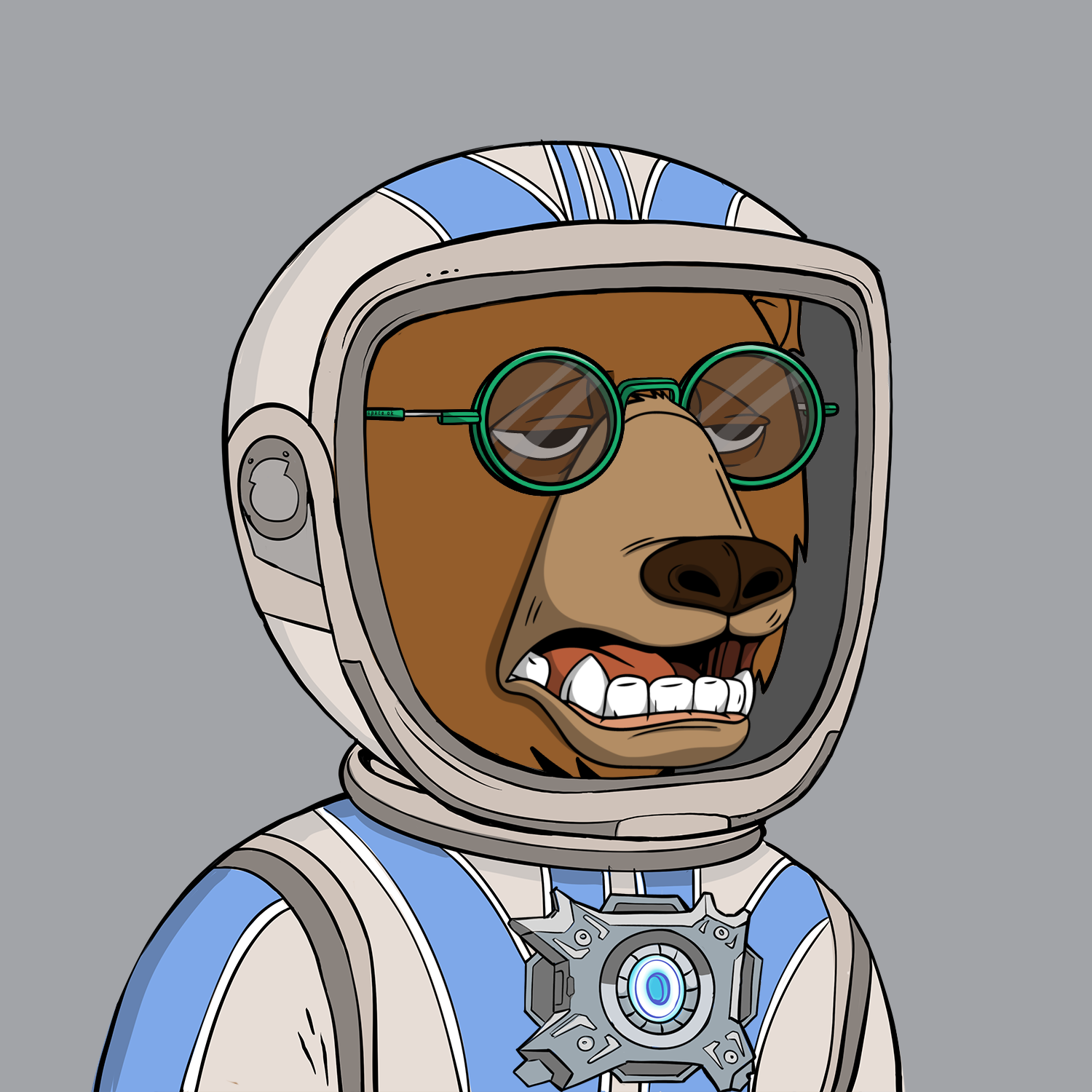Okay Space Bear #866