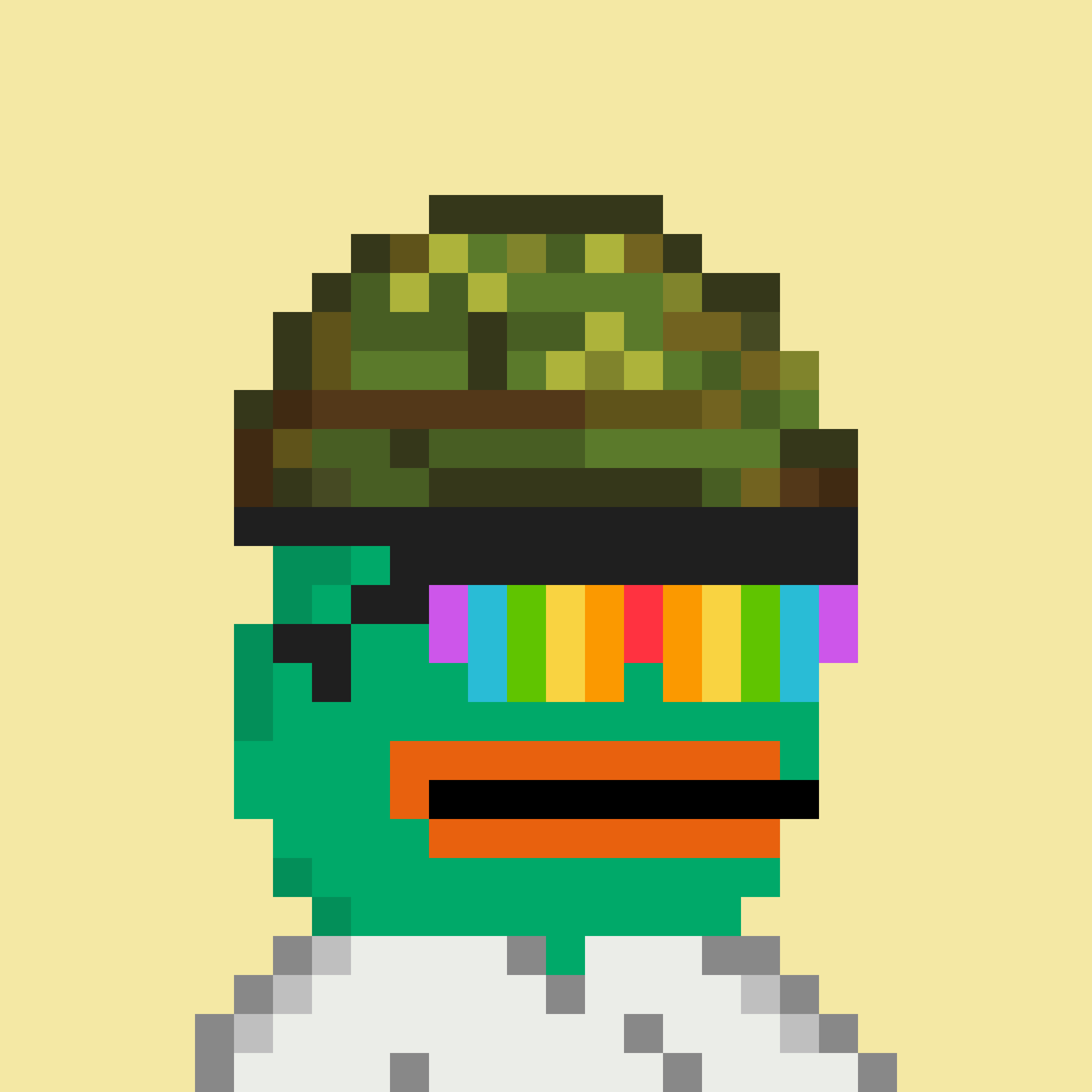 Rare Pixel Pepe #2318