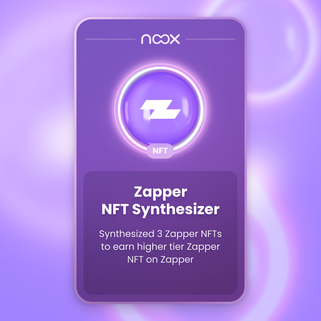 Zapper NFT Synthesizer