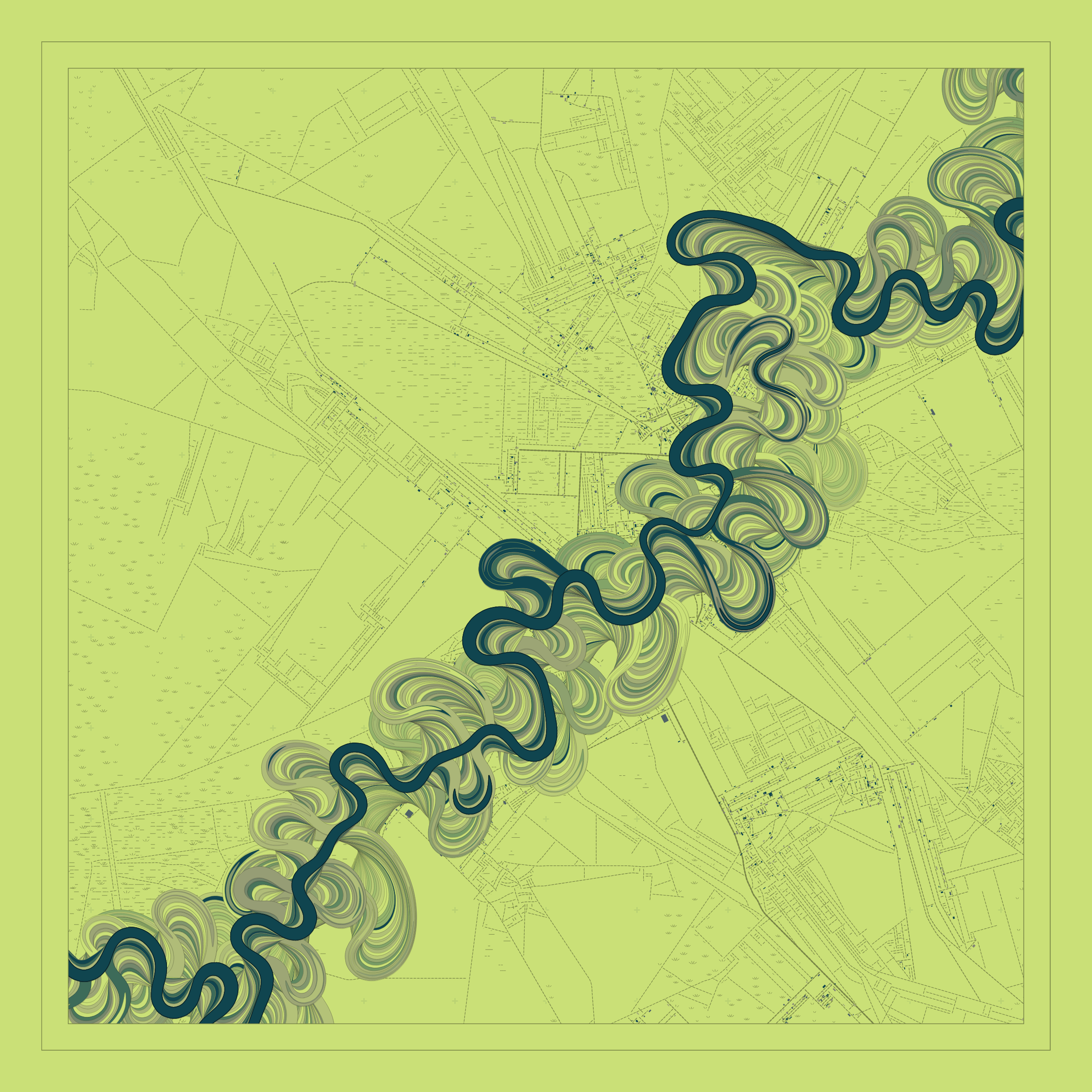 Ancient Courses of Fictional Rivers #199