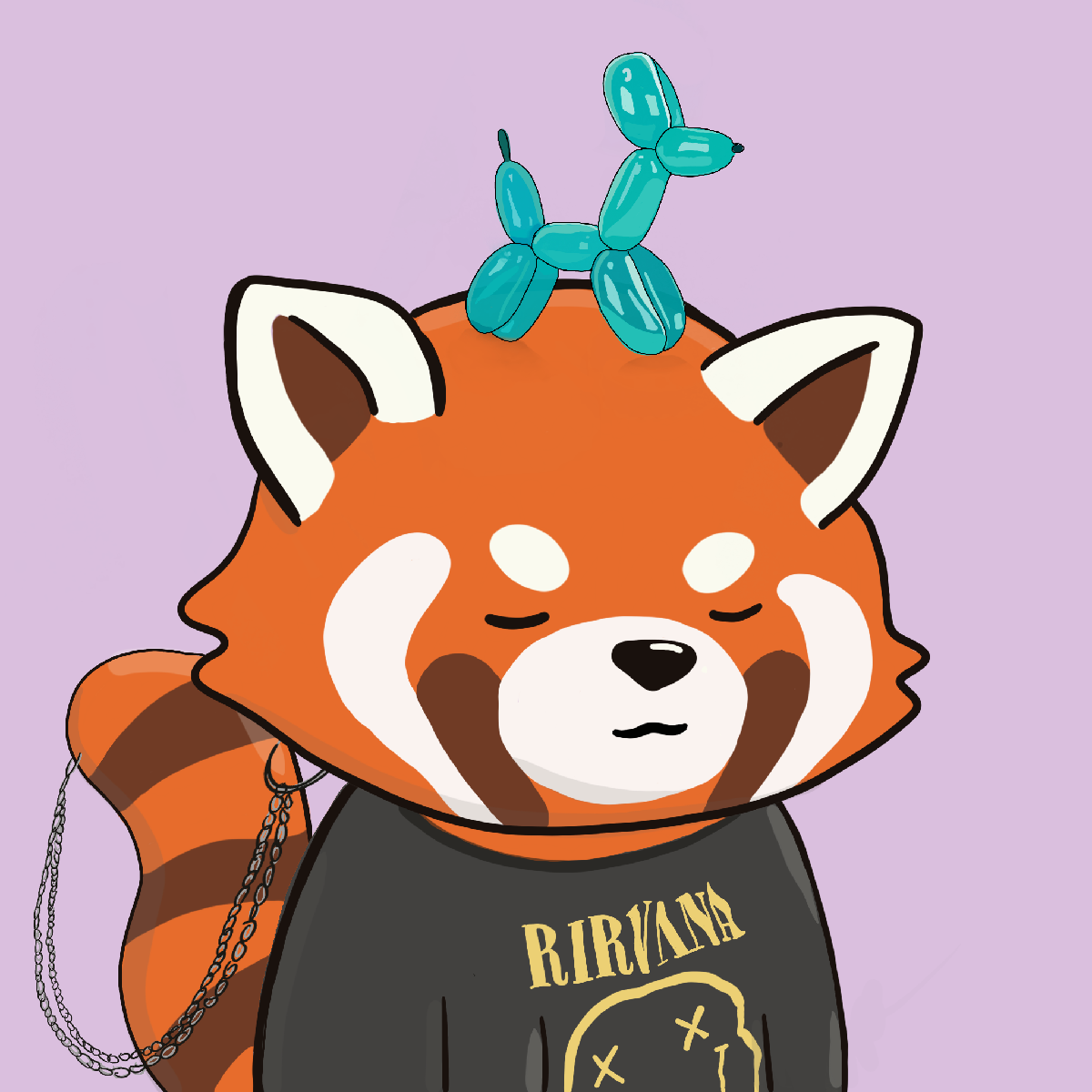 Okay Red Panda #7272