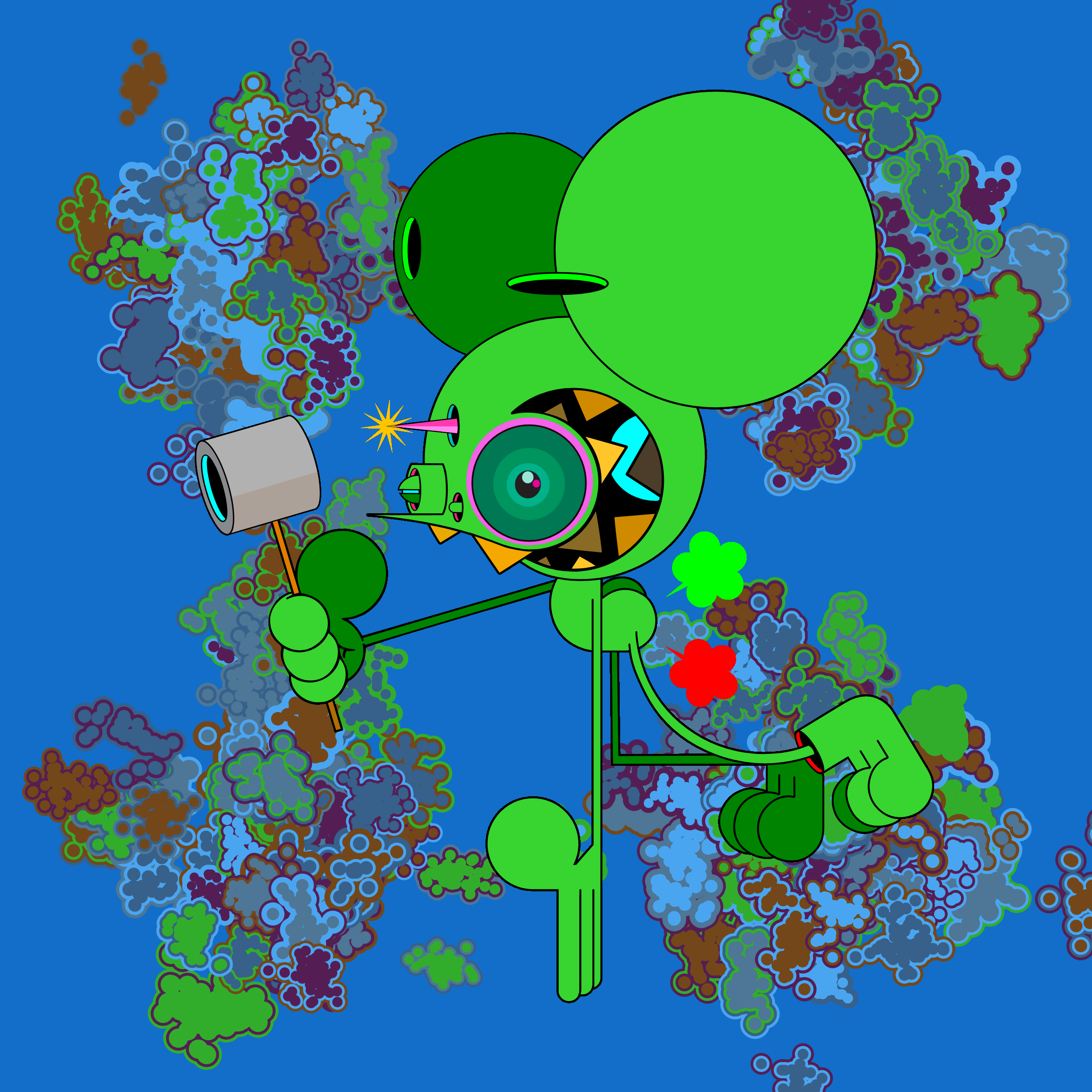 Neogen Space Monkeys #51