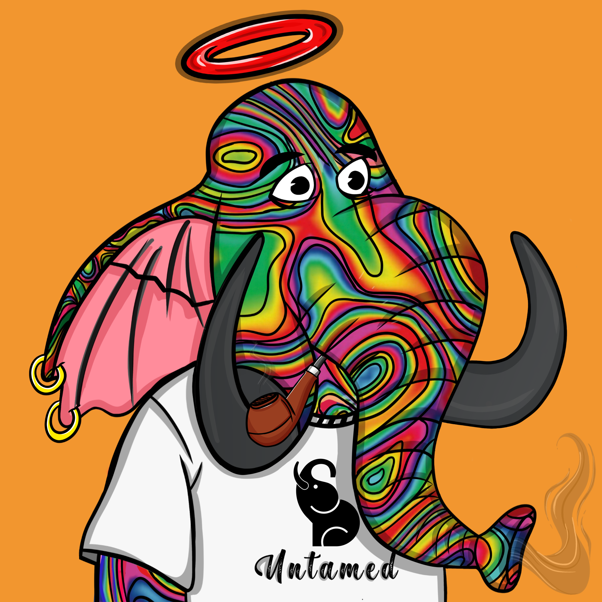 Untamed Elephant #1754