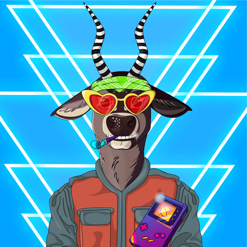 Retrowave deer #1758
