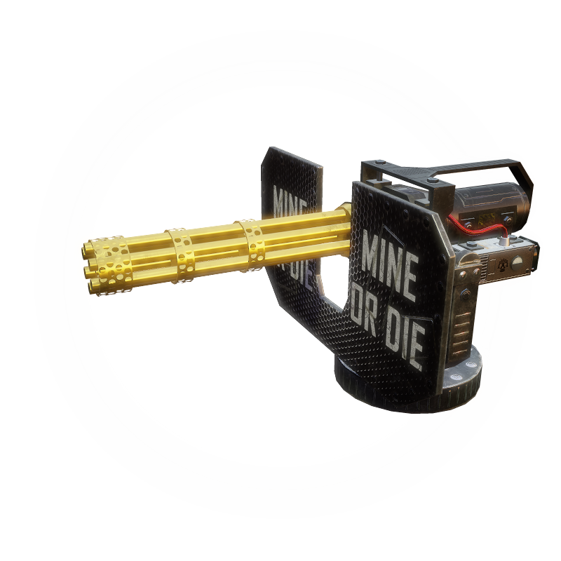 MINEORDIE Gold M134C Minigun