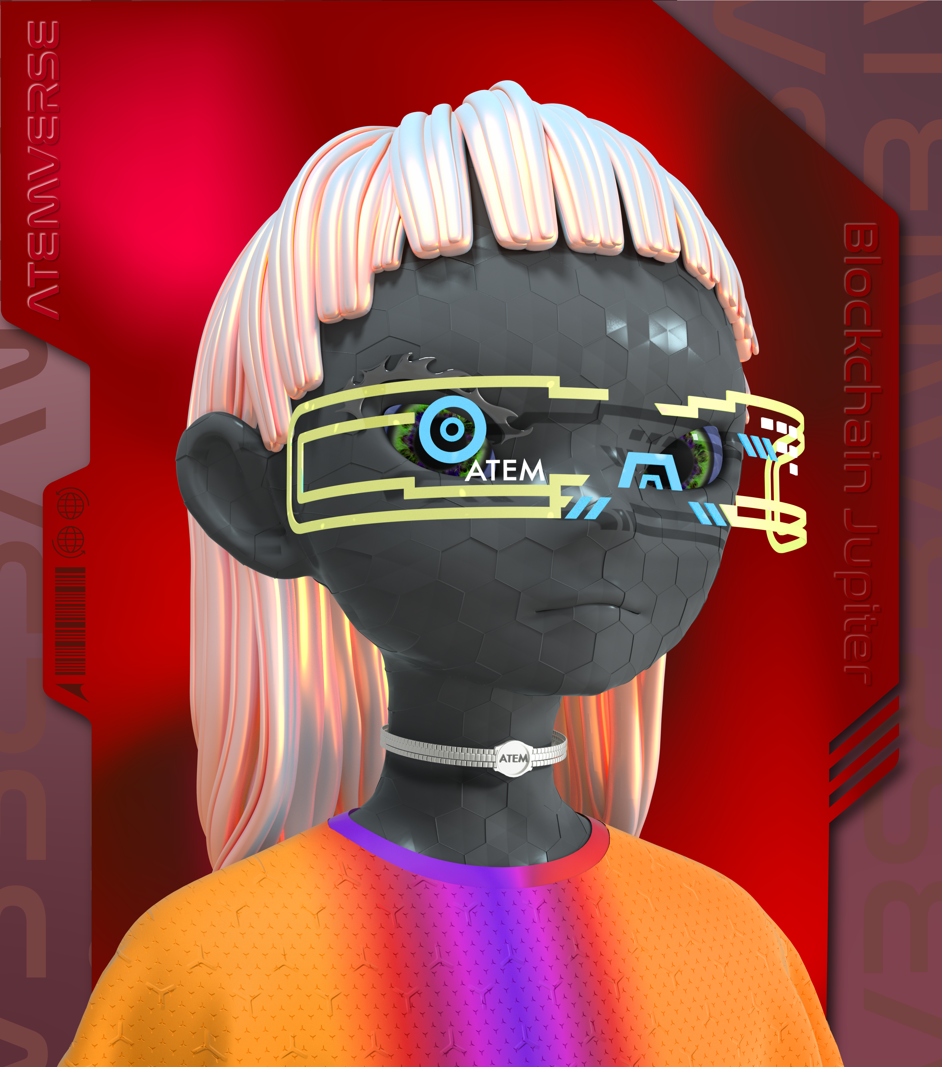 Atem NFT Passport - Blockchain Jupiter 163