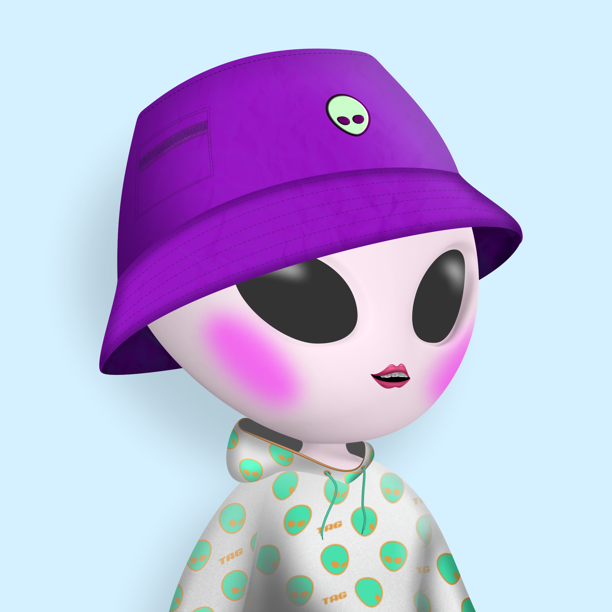 Alien Girl 818