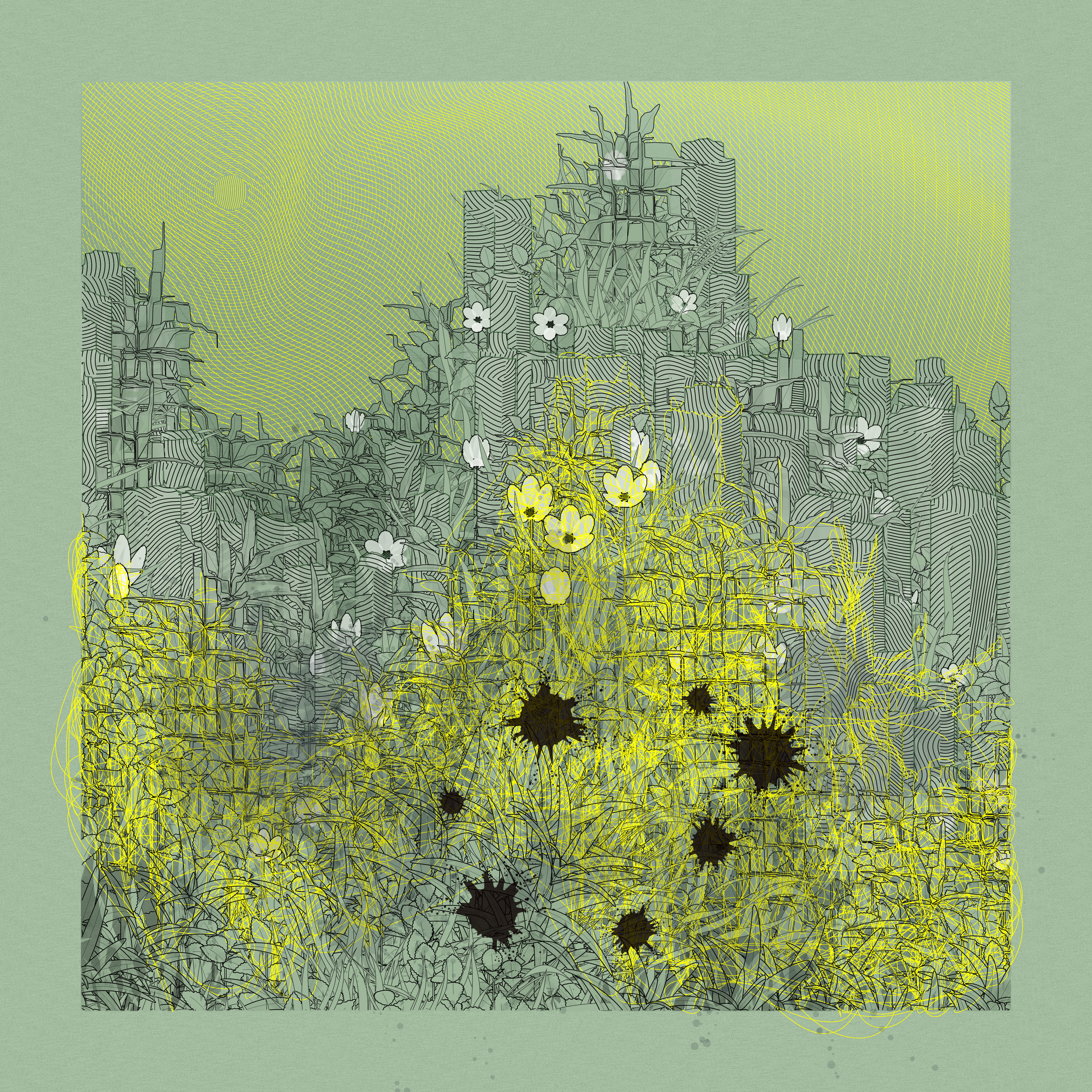 Landscape with Carbon Capture #4130