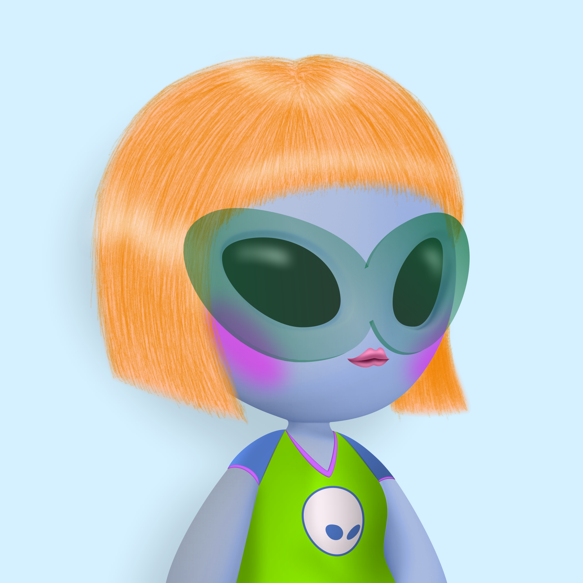 Alien Girl 77