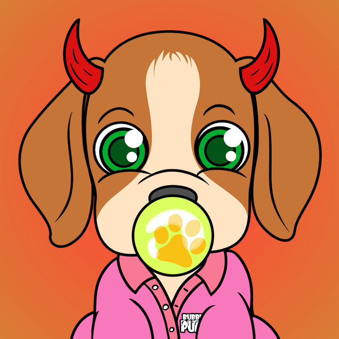 Bubblegum Puppy #1700