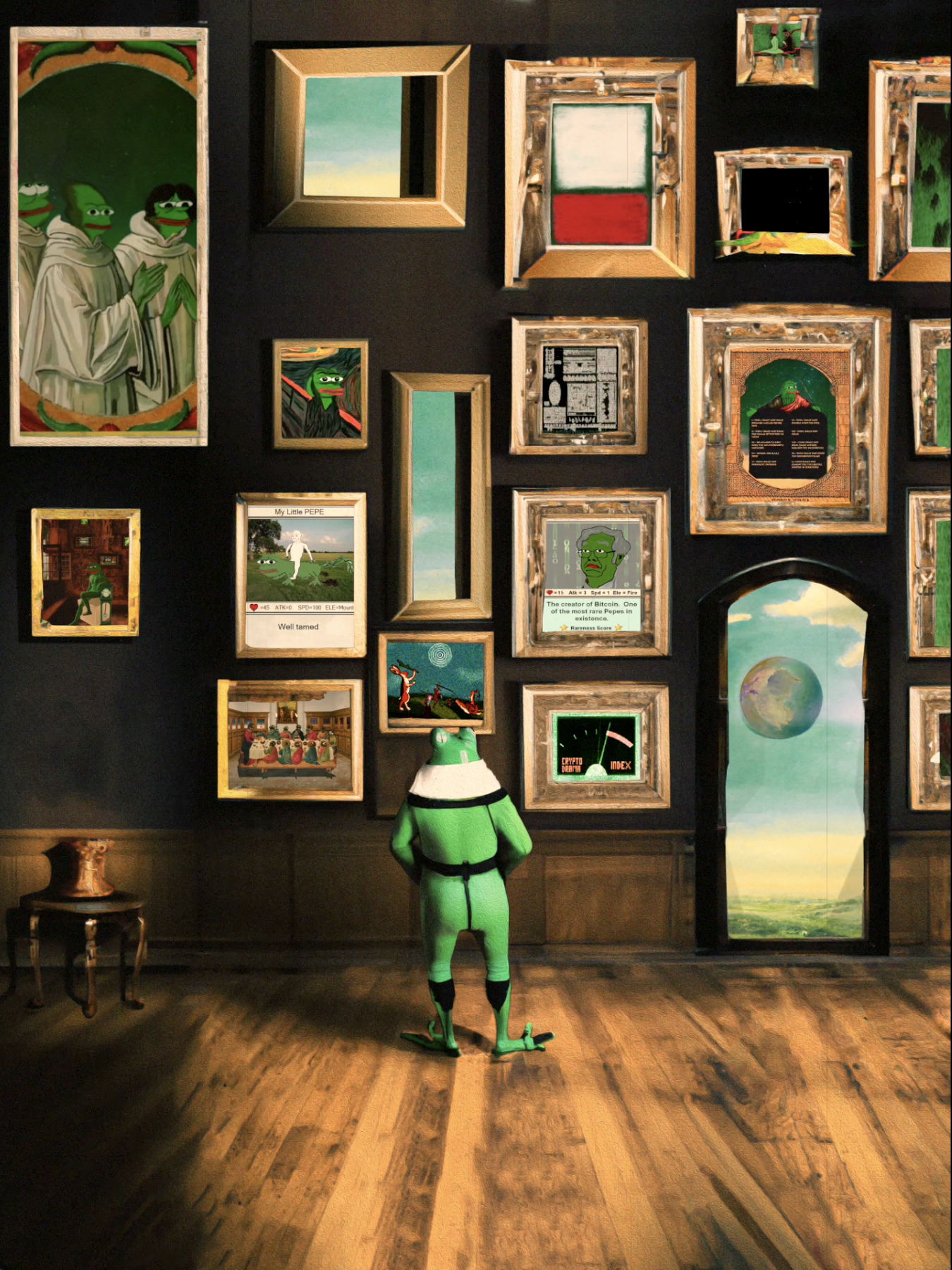 Solitary Frog