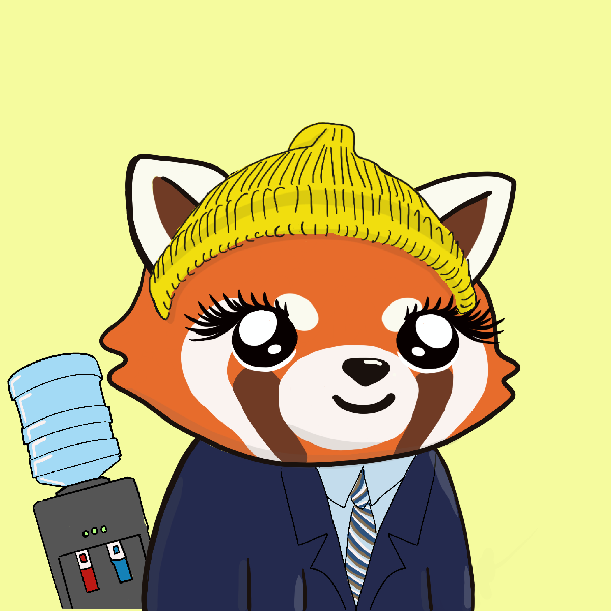 Okay Red Panda #6597