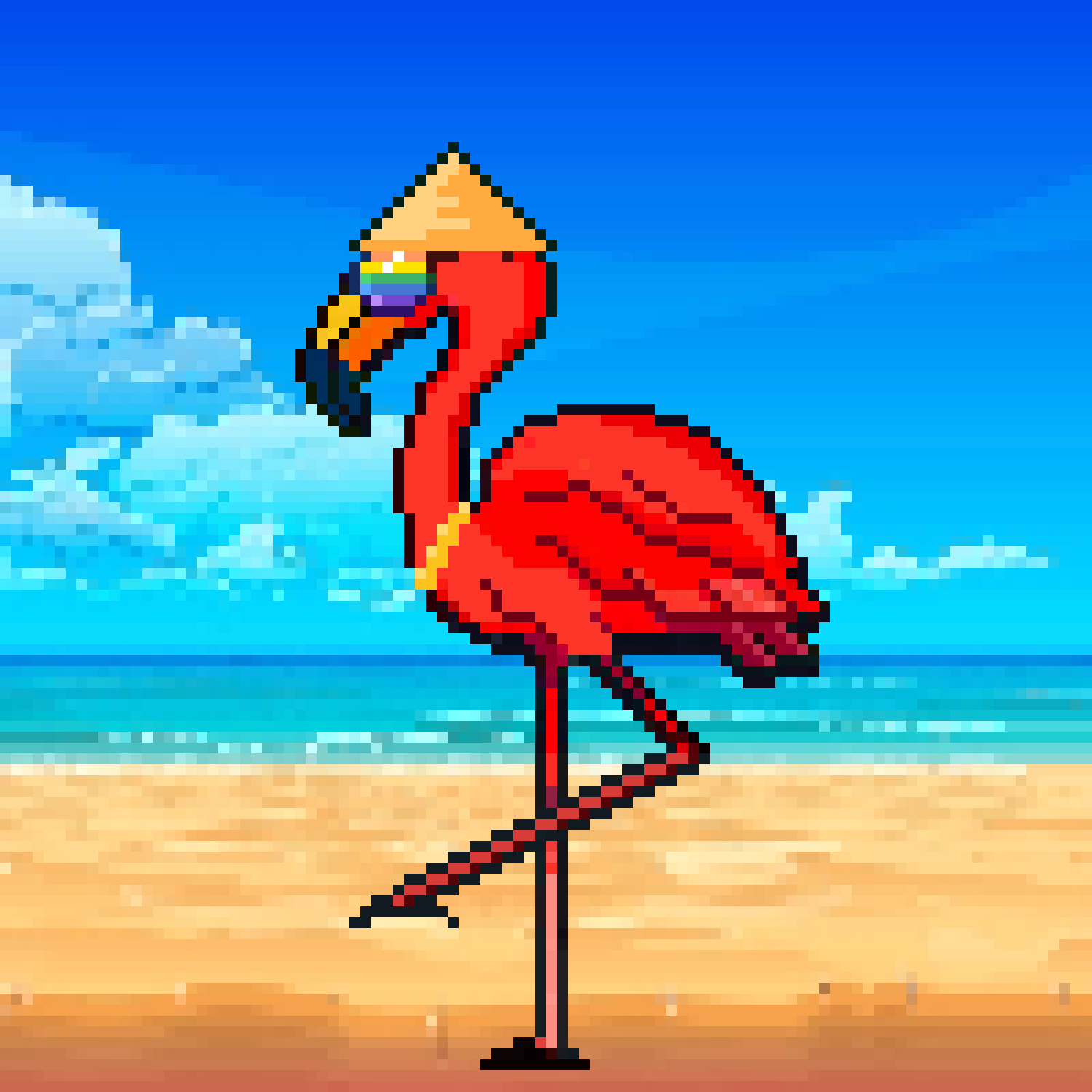 Klintmoor Crypto Flamingos #767