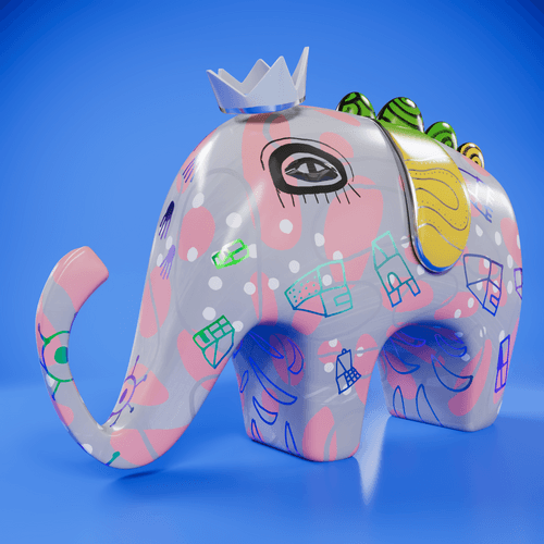 Miloverso Elephant #0274