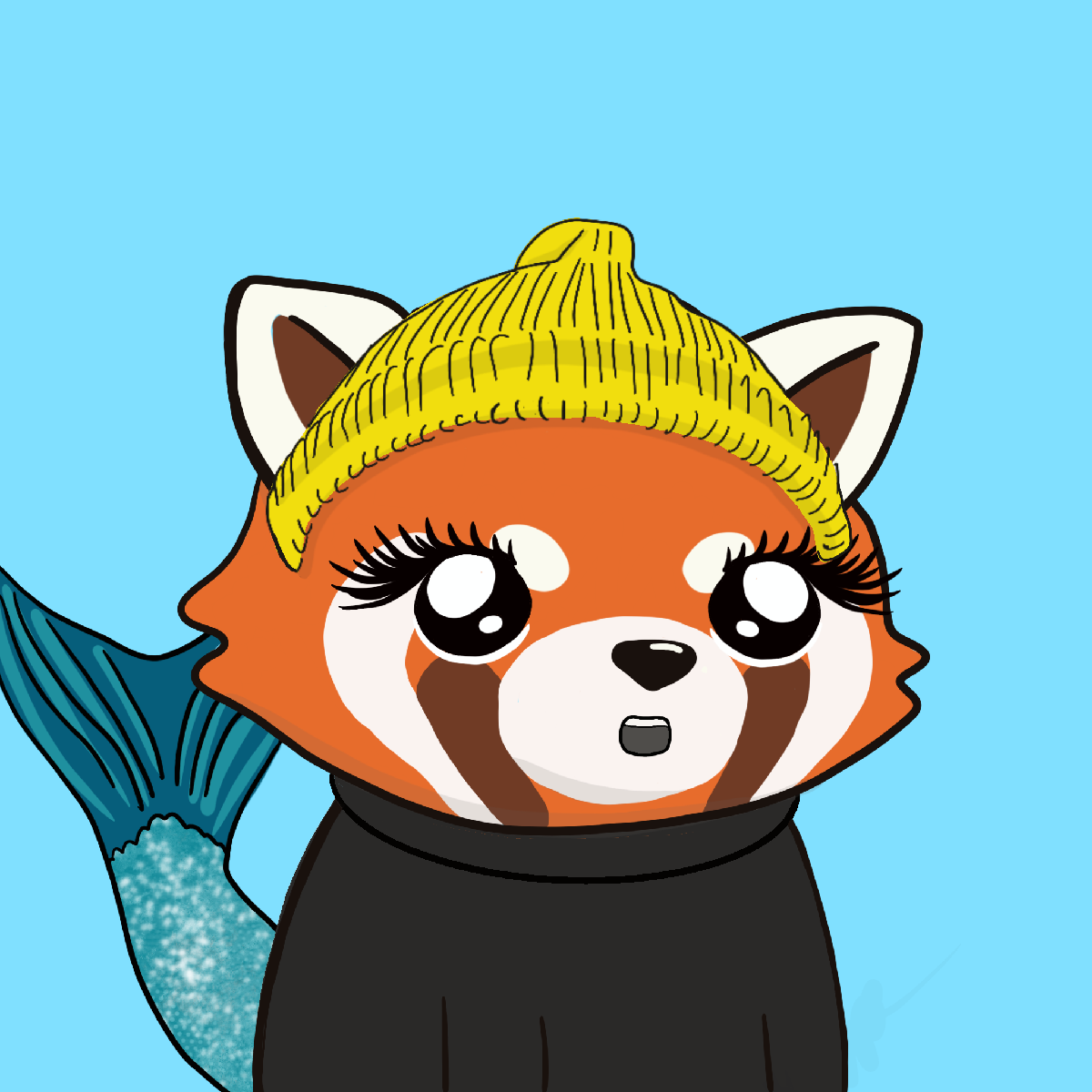 Okay Red Panda #7141