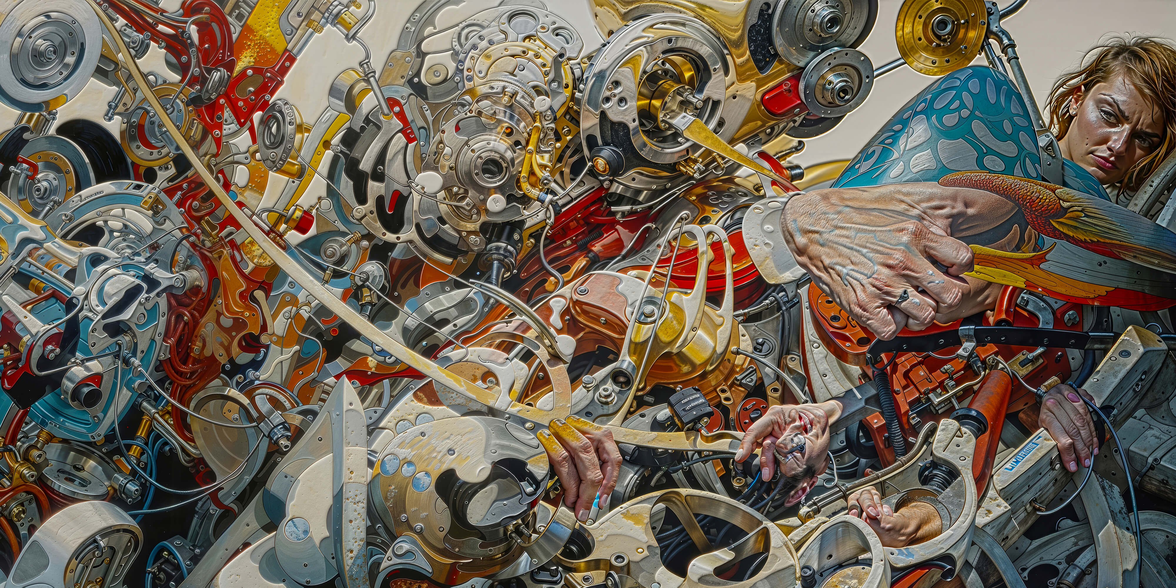 Hands And Gears
