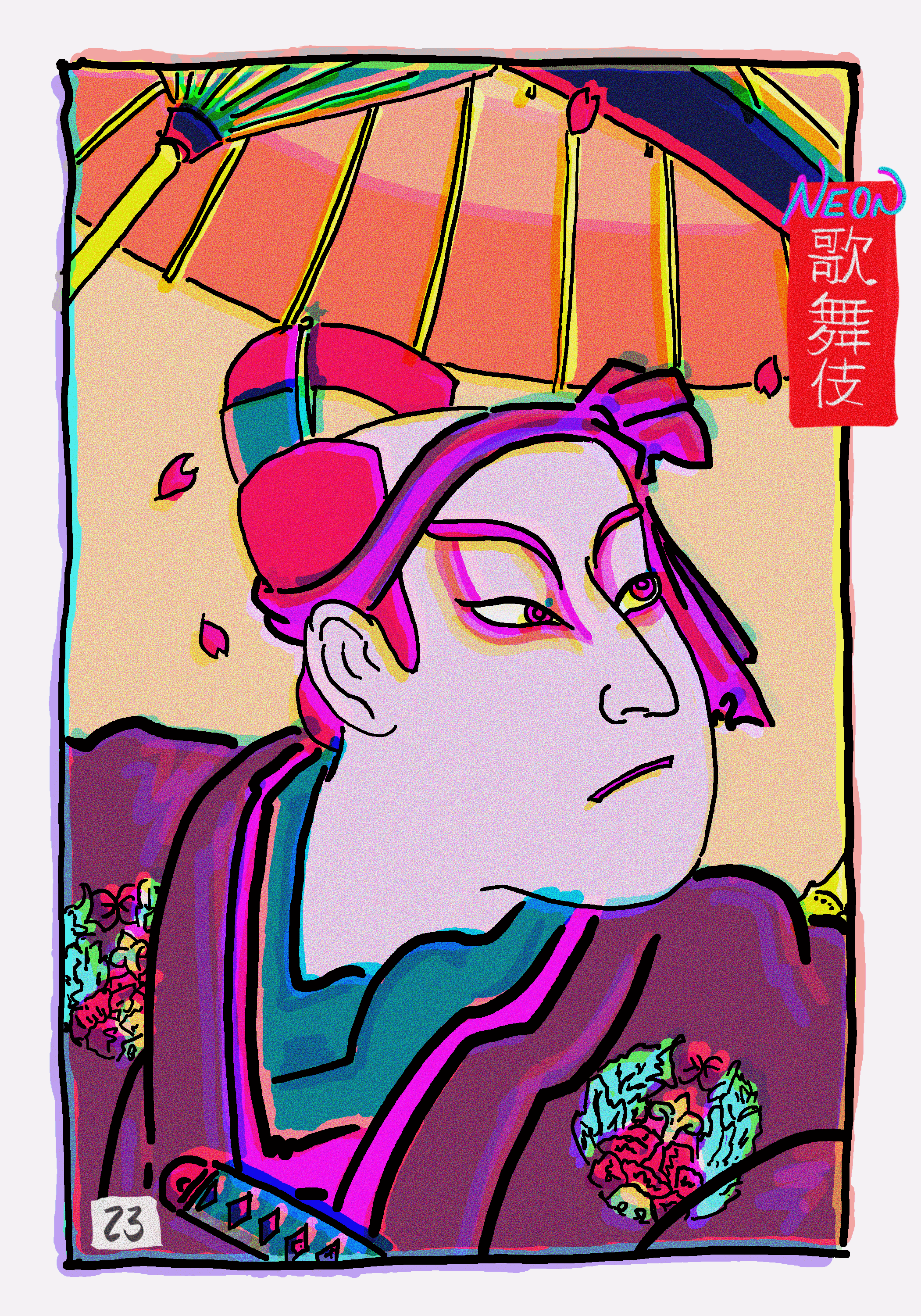 Neon Kabuki #23