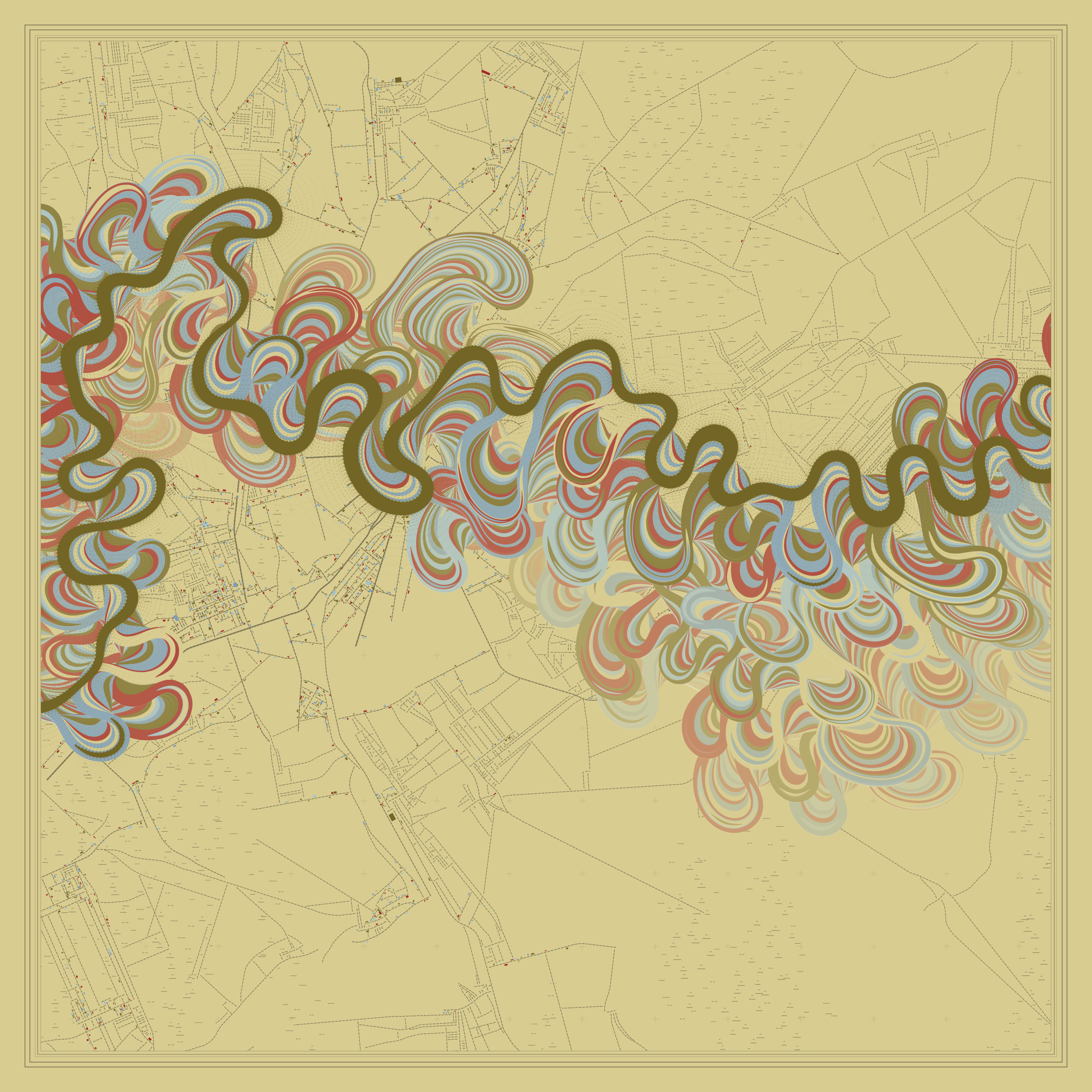 Ancient Courses of Fictional Rivers #833