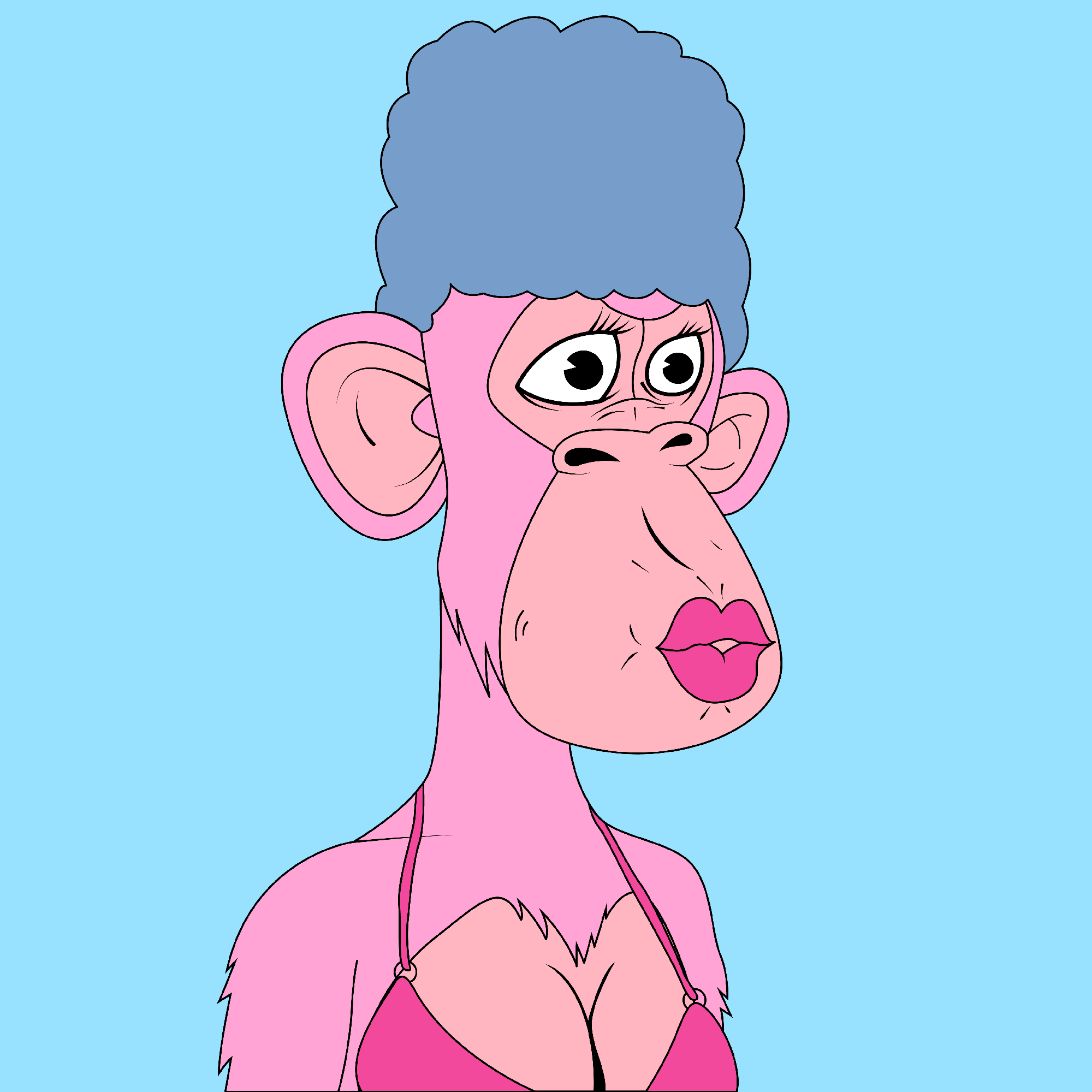 ApeWives of DoodleVille #4479