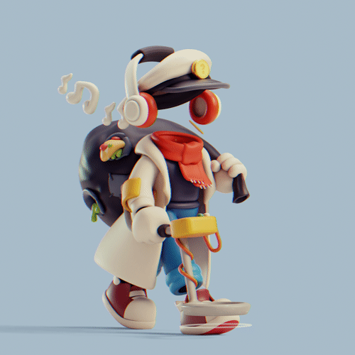 Invisible Friends 3D #3954