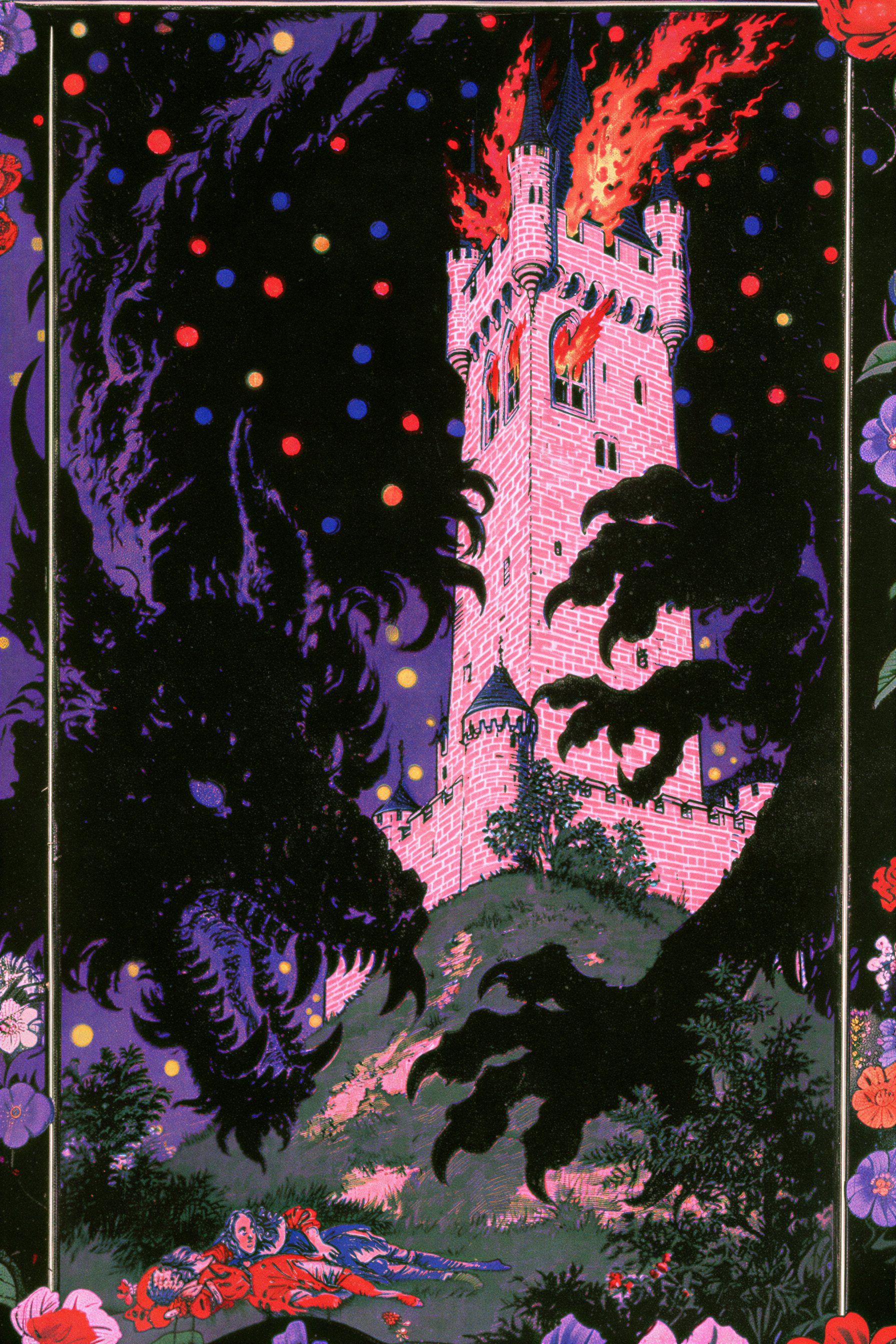 XVI — The Tower (La Maison Dieu)