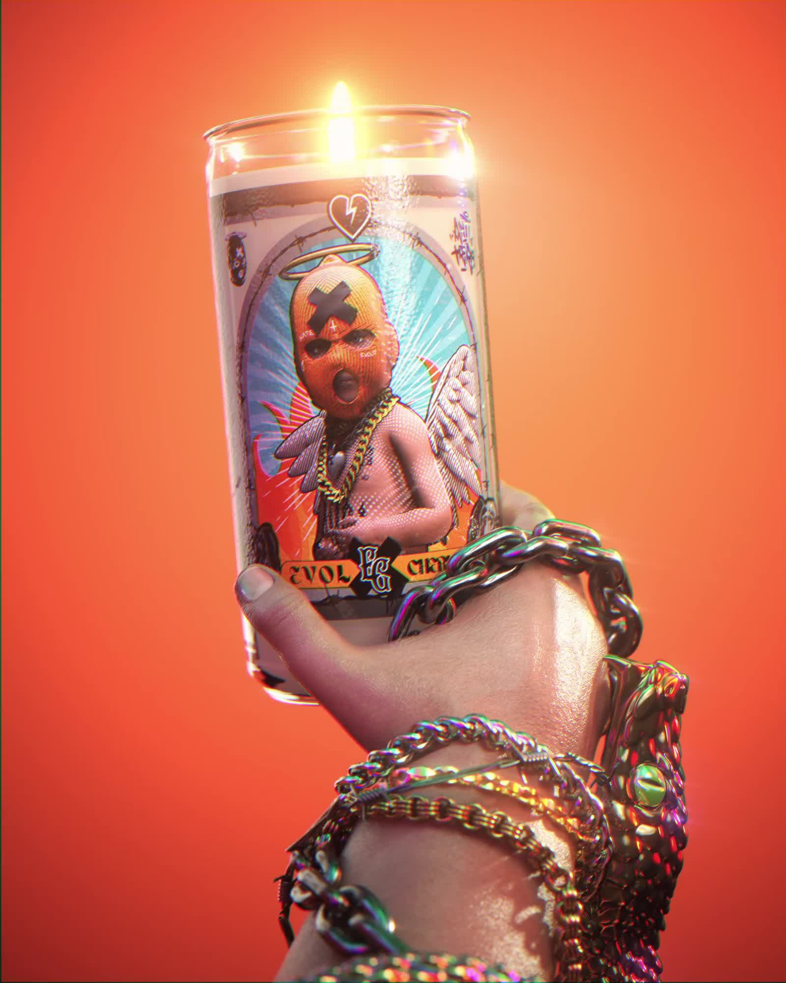 EVOL Candle #55/67