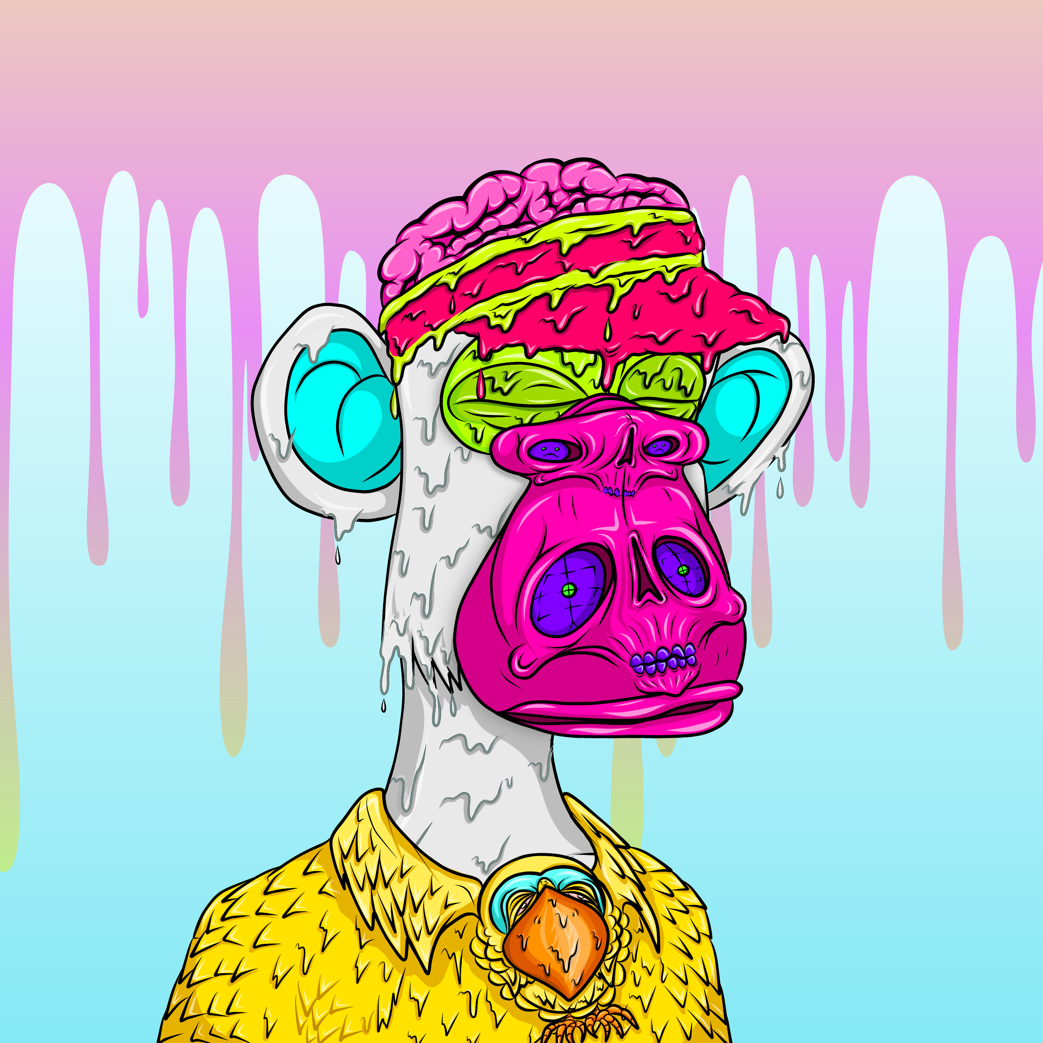 Caked Apes #504