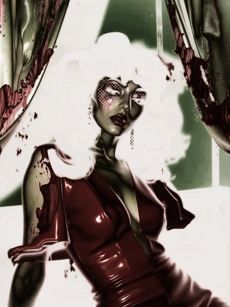 I BURN UNDER YOUR LIGHT — Miss AL Simpson, Scottish cryptoartist