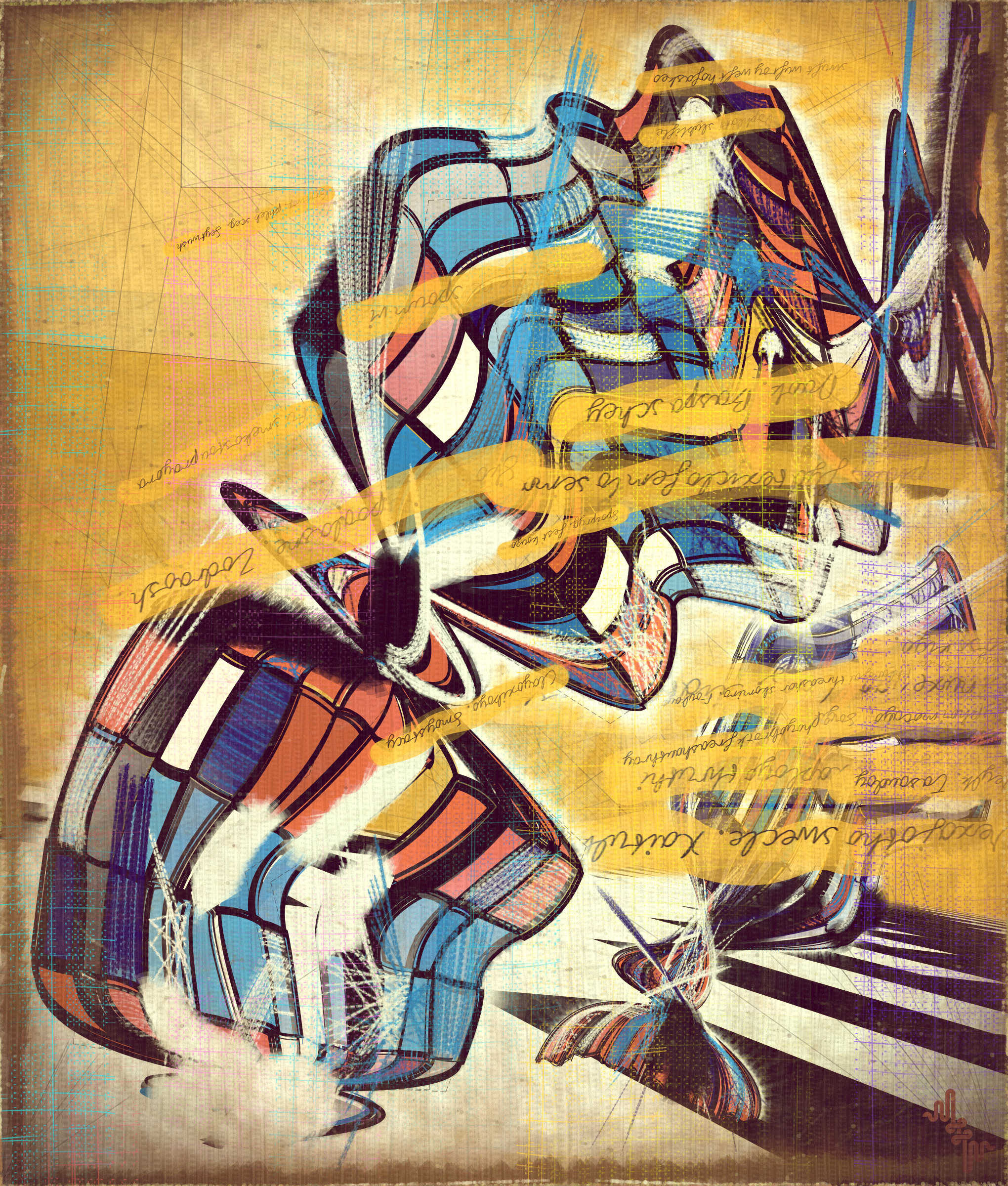 Amplitudes of Canvas #219