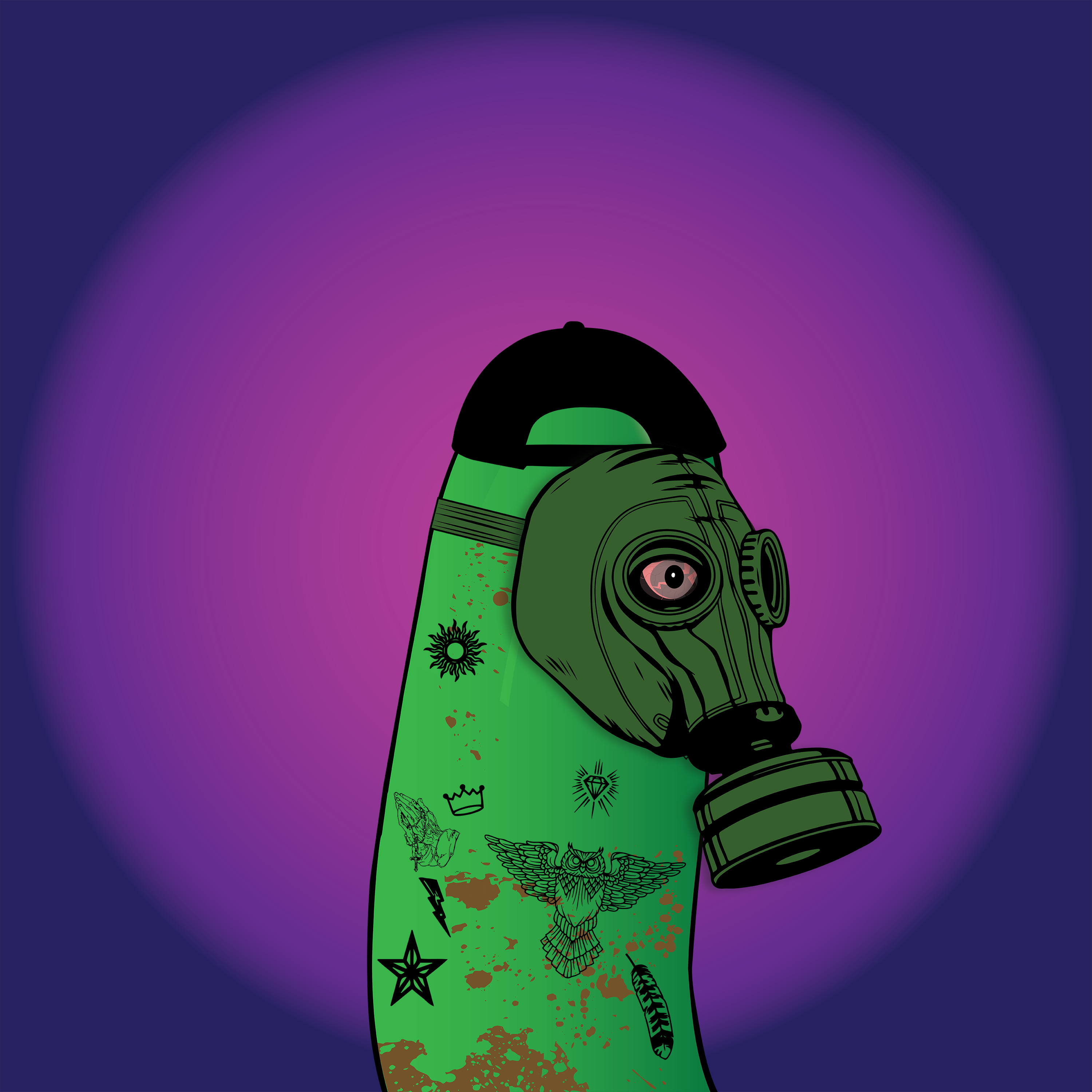 Zombie Banana Bunch #6323