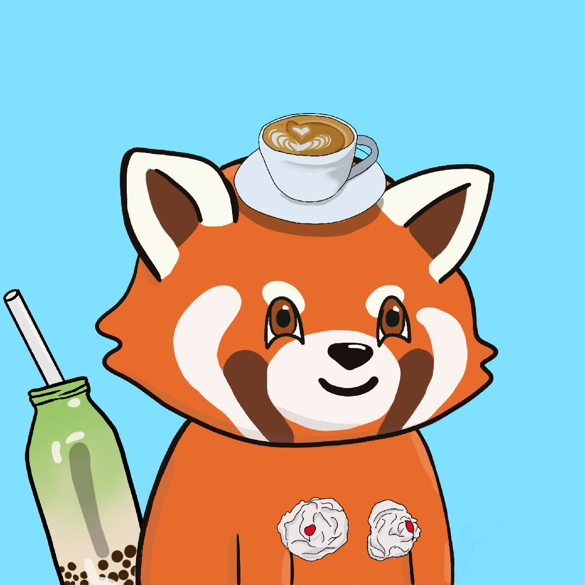 Okay Red Panda #6613