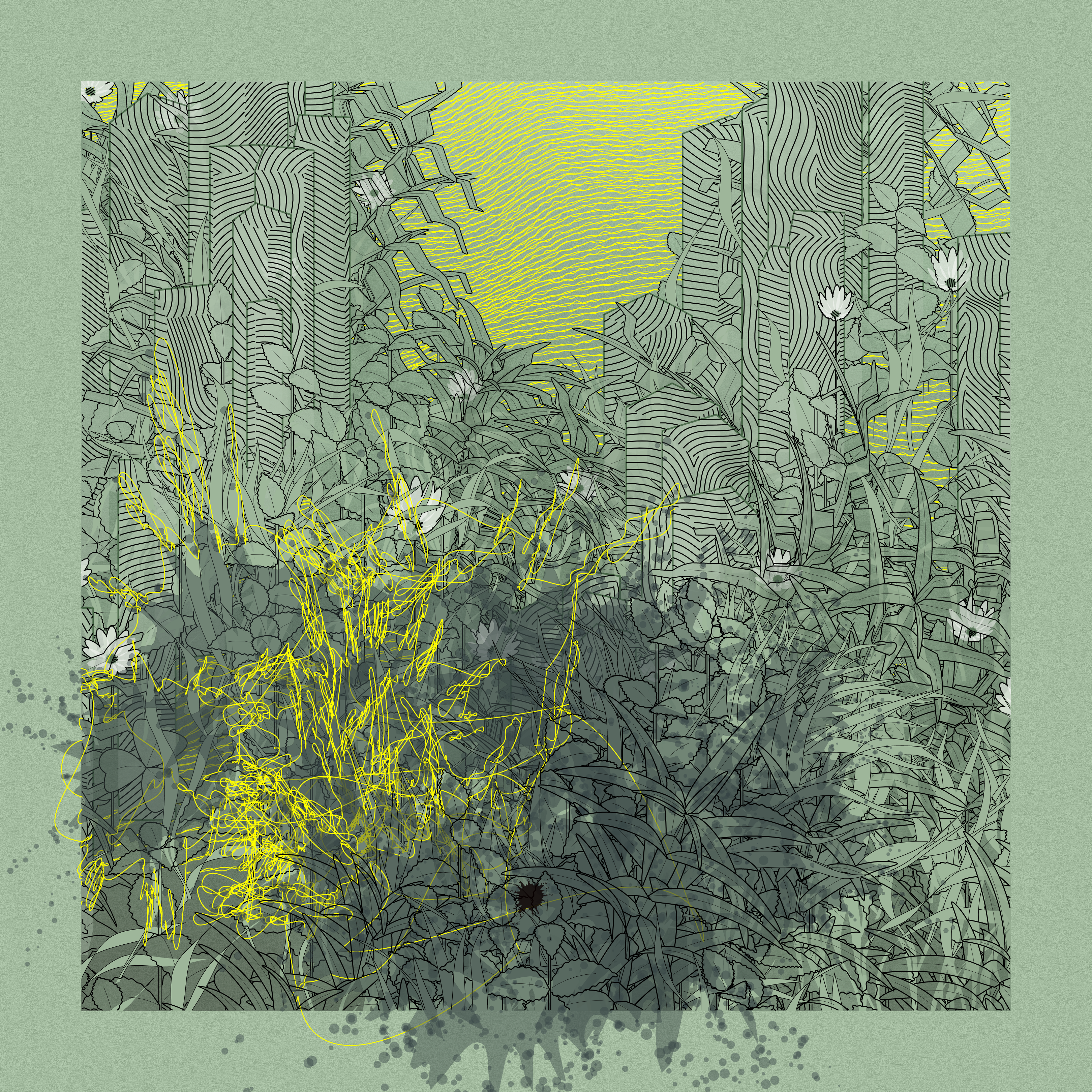 Landscape with Carbon Capture #4875