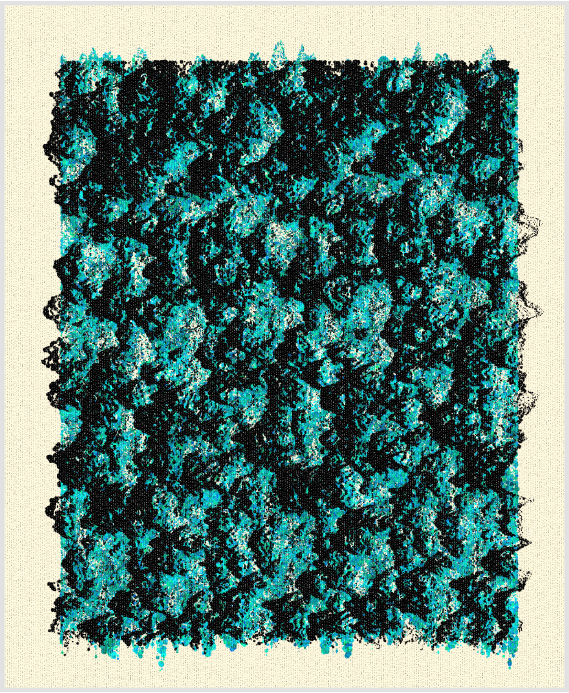 Stains on a Canvas #61